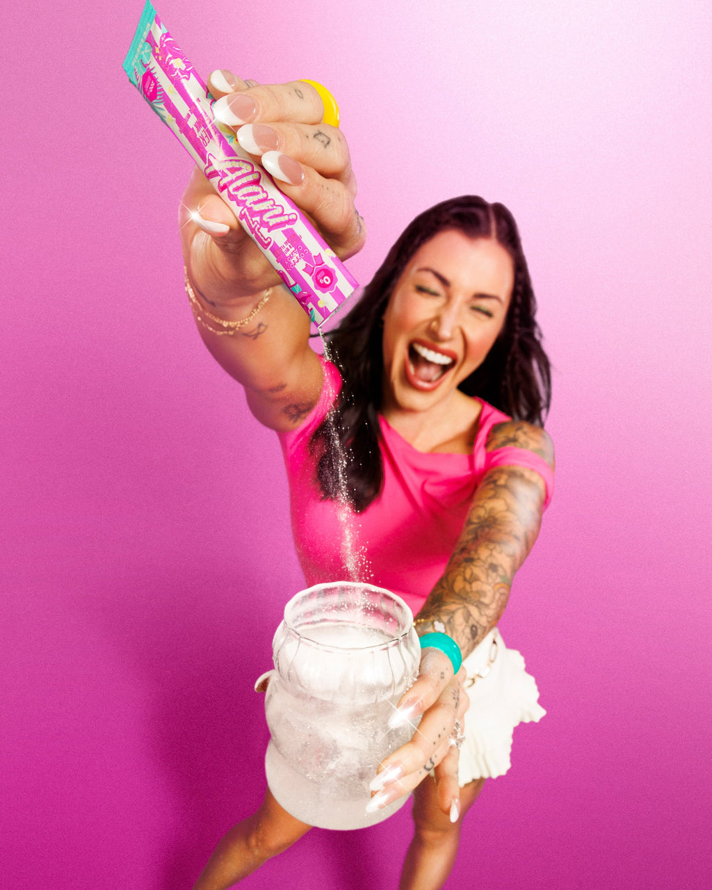 Energy Sticks - Cotton Candy - Morning Ready Pre Workout Drink Mix