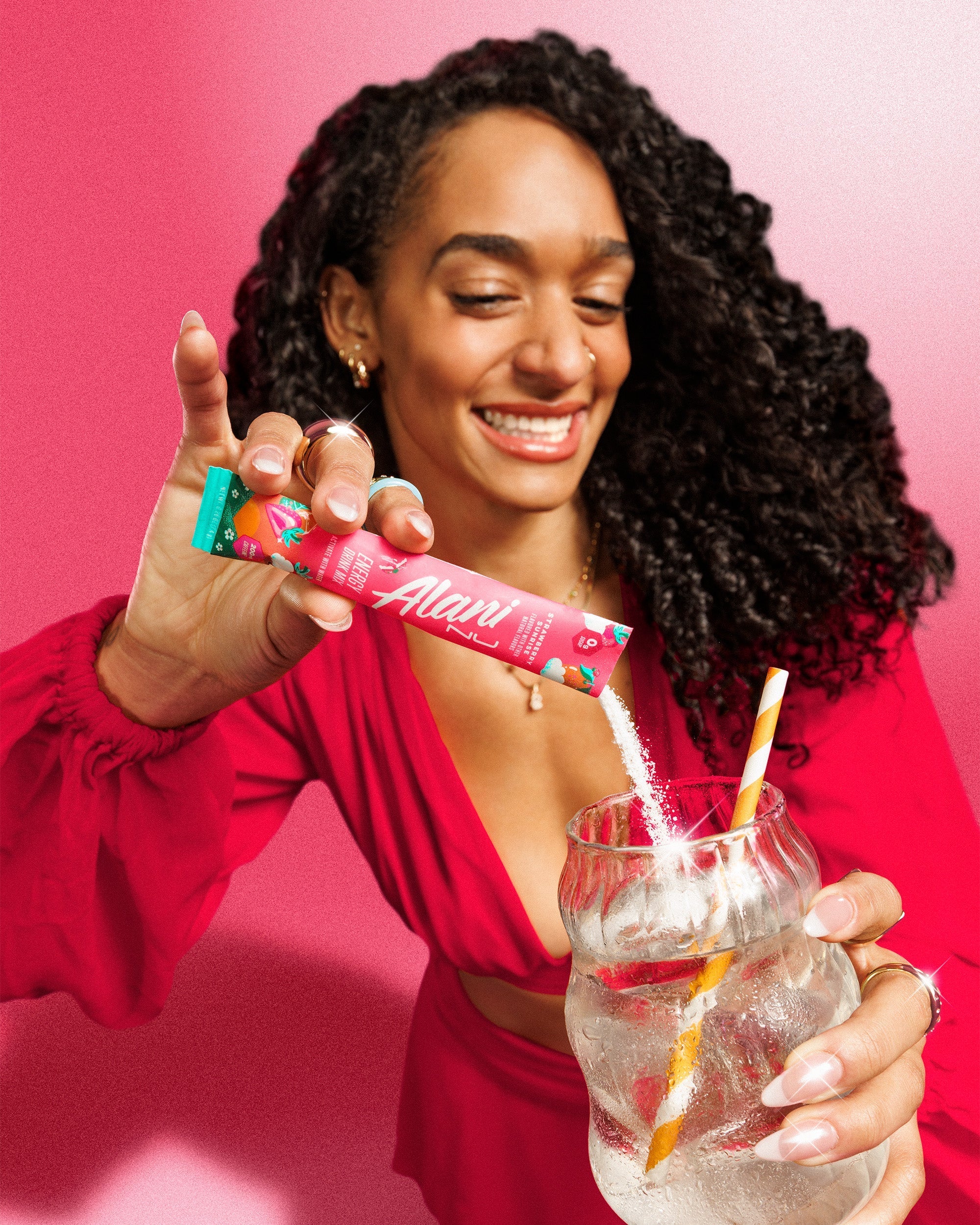 Energy Sticks - Strawberry Sunrise - Clean Taste Shaker Cup Drink