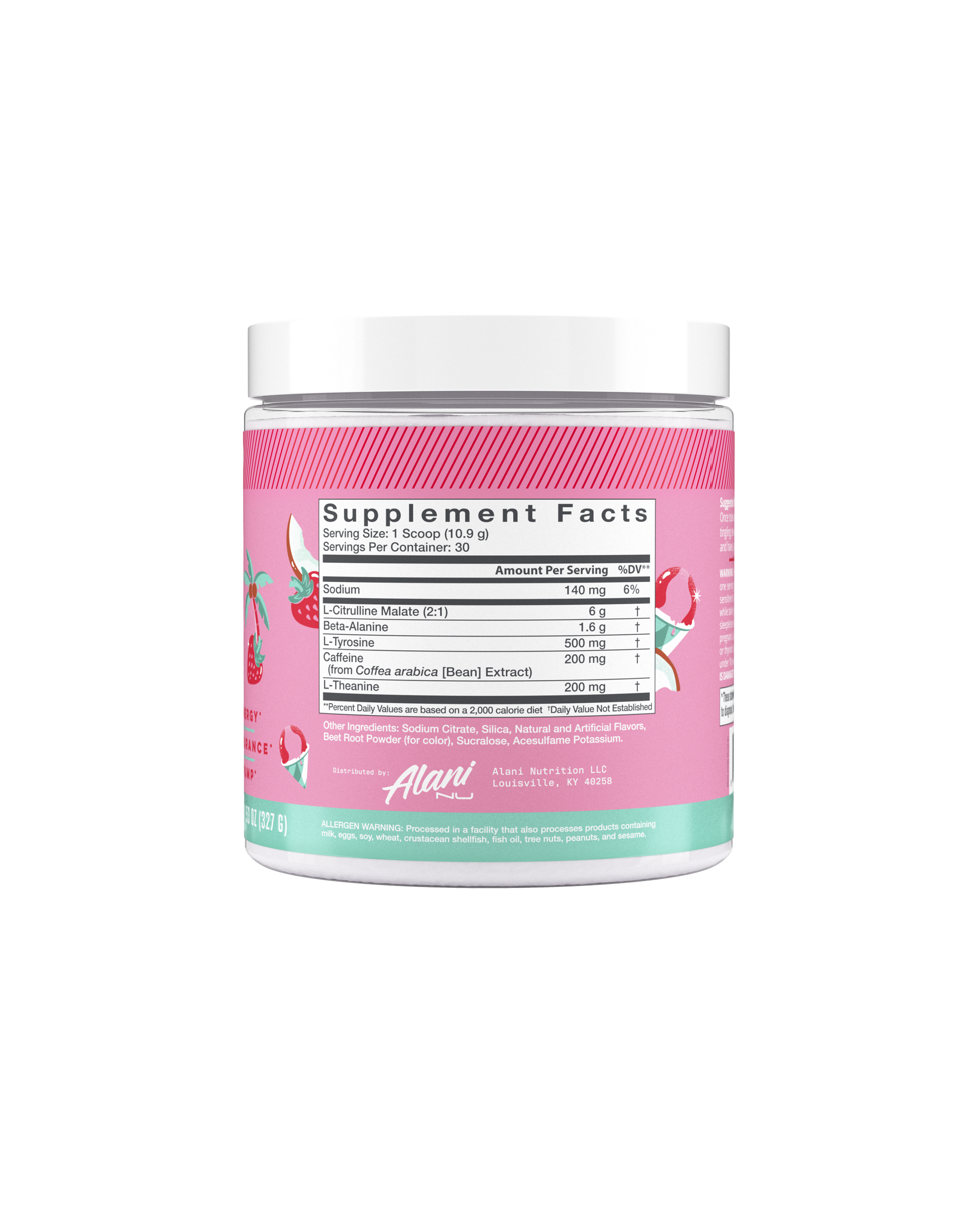Pre-Workout - Hawaiian Shaved Ice - Can Ready Flavor Drink