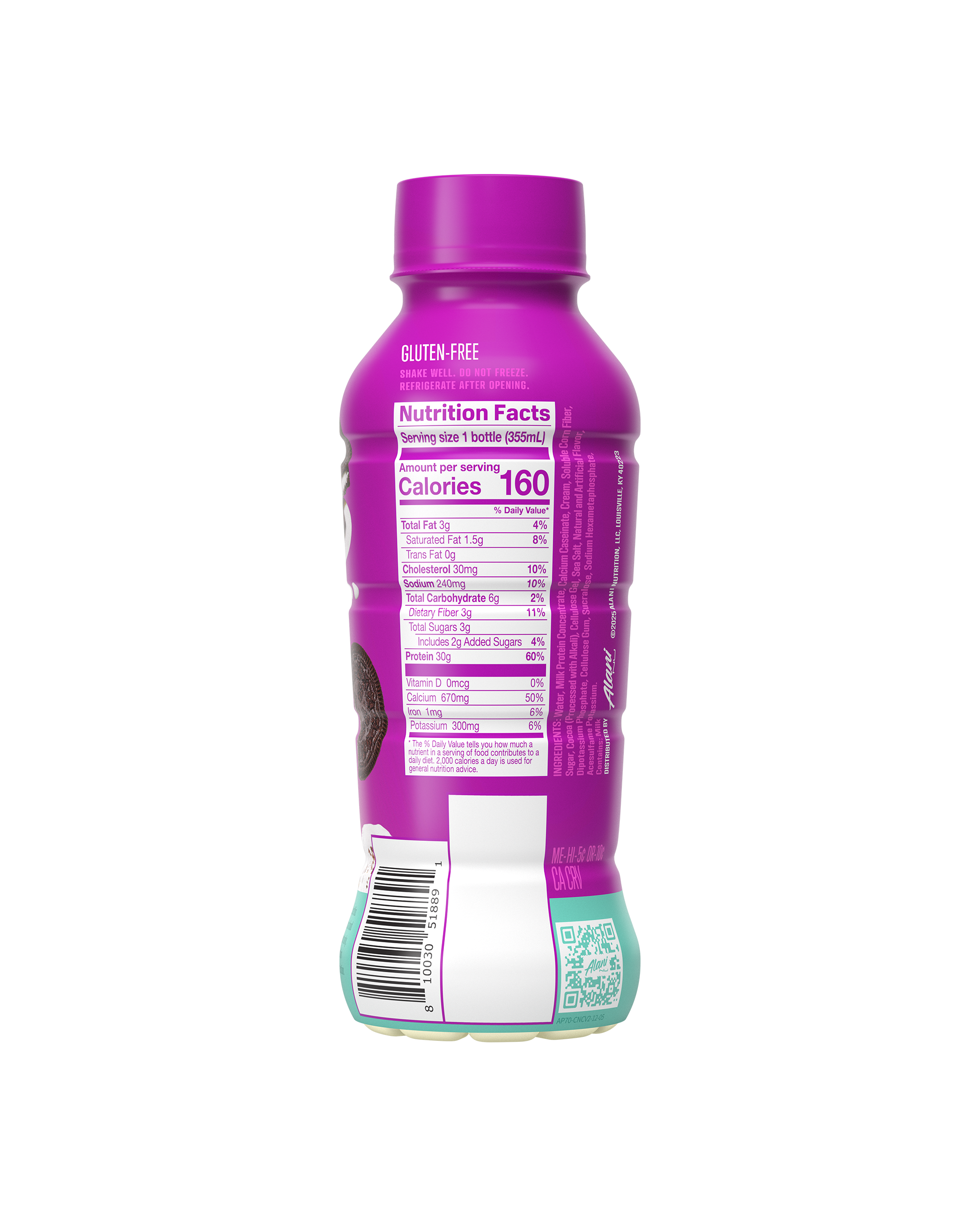 30g protein shake - cookies & cream - Gym Bag Variety Drink Pack