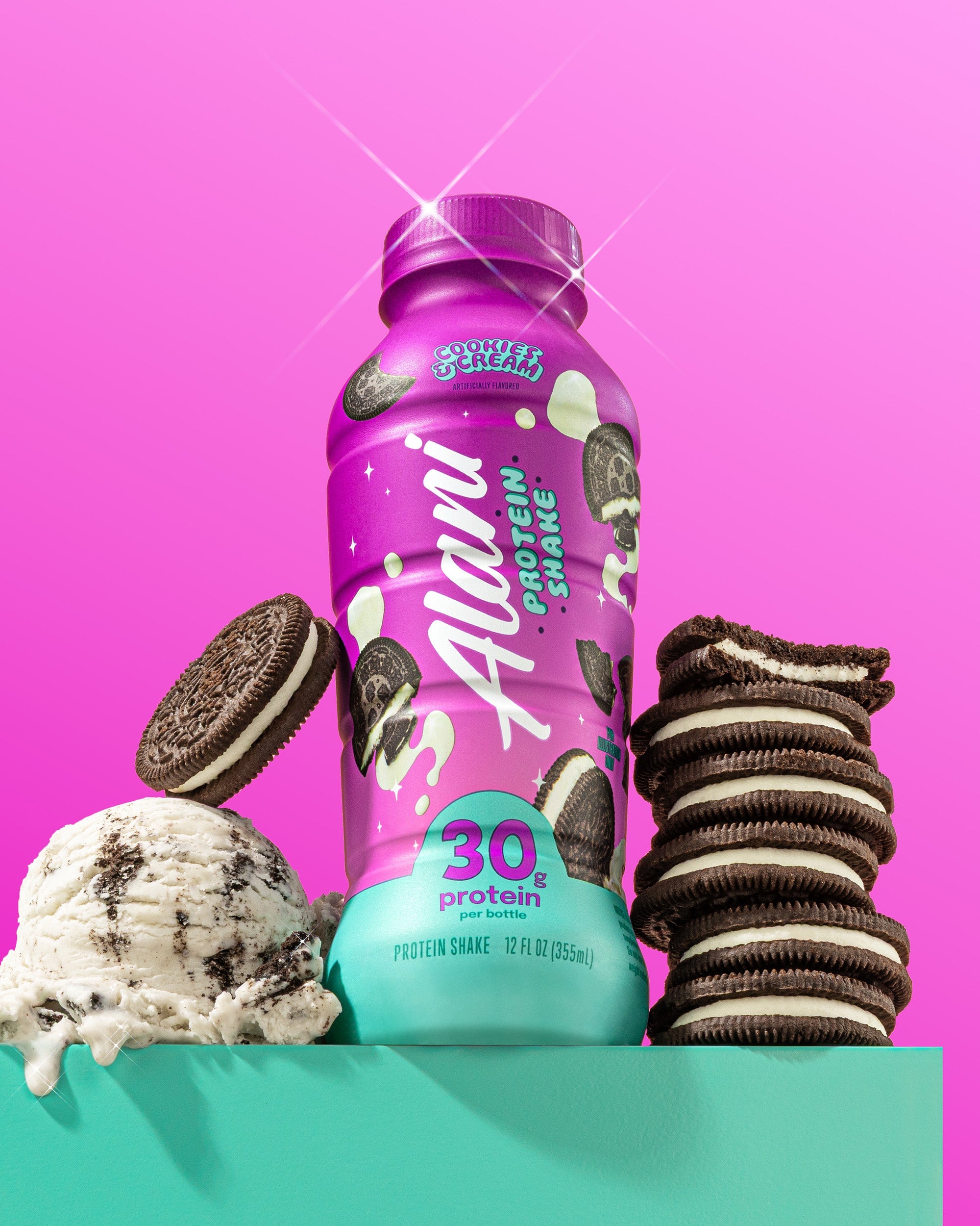 30g protein shake - cookies & cream - Gym Bag Variety Drink Pack