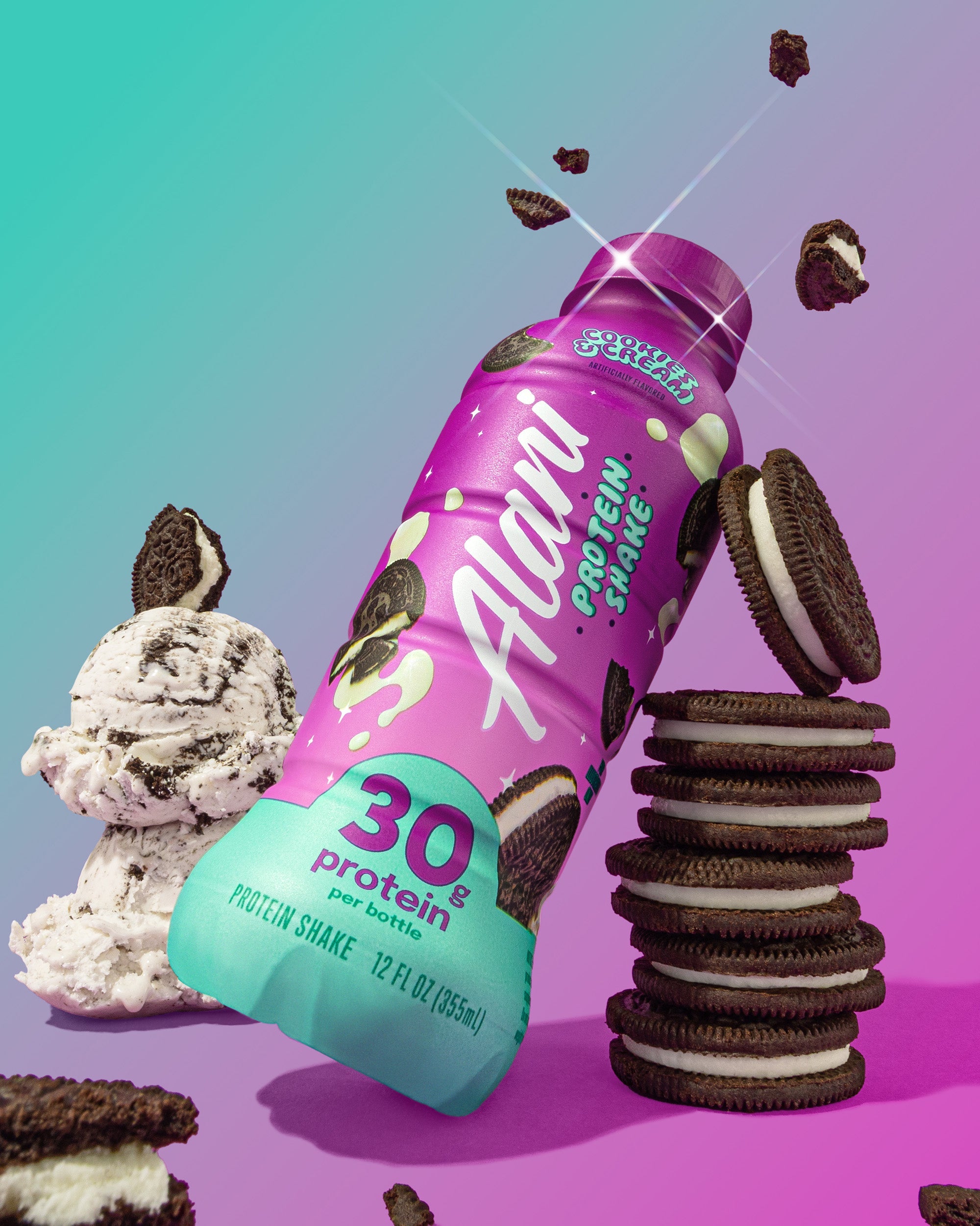 30g protein shake - cookies & cream - Gym Bag Variety Drink Pack