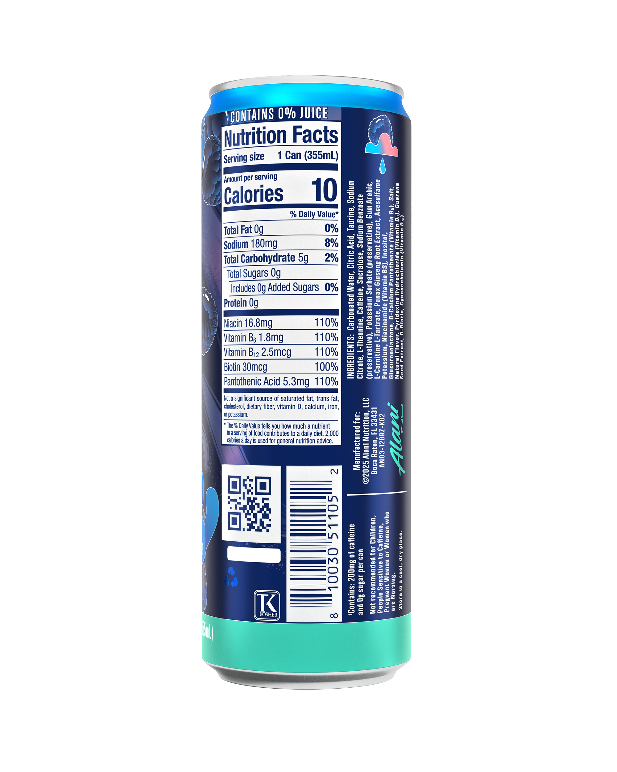 Energy Drink - Breezeberry - Anytime Energy Drink