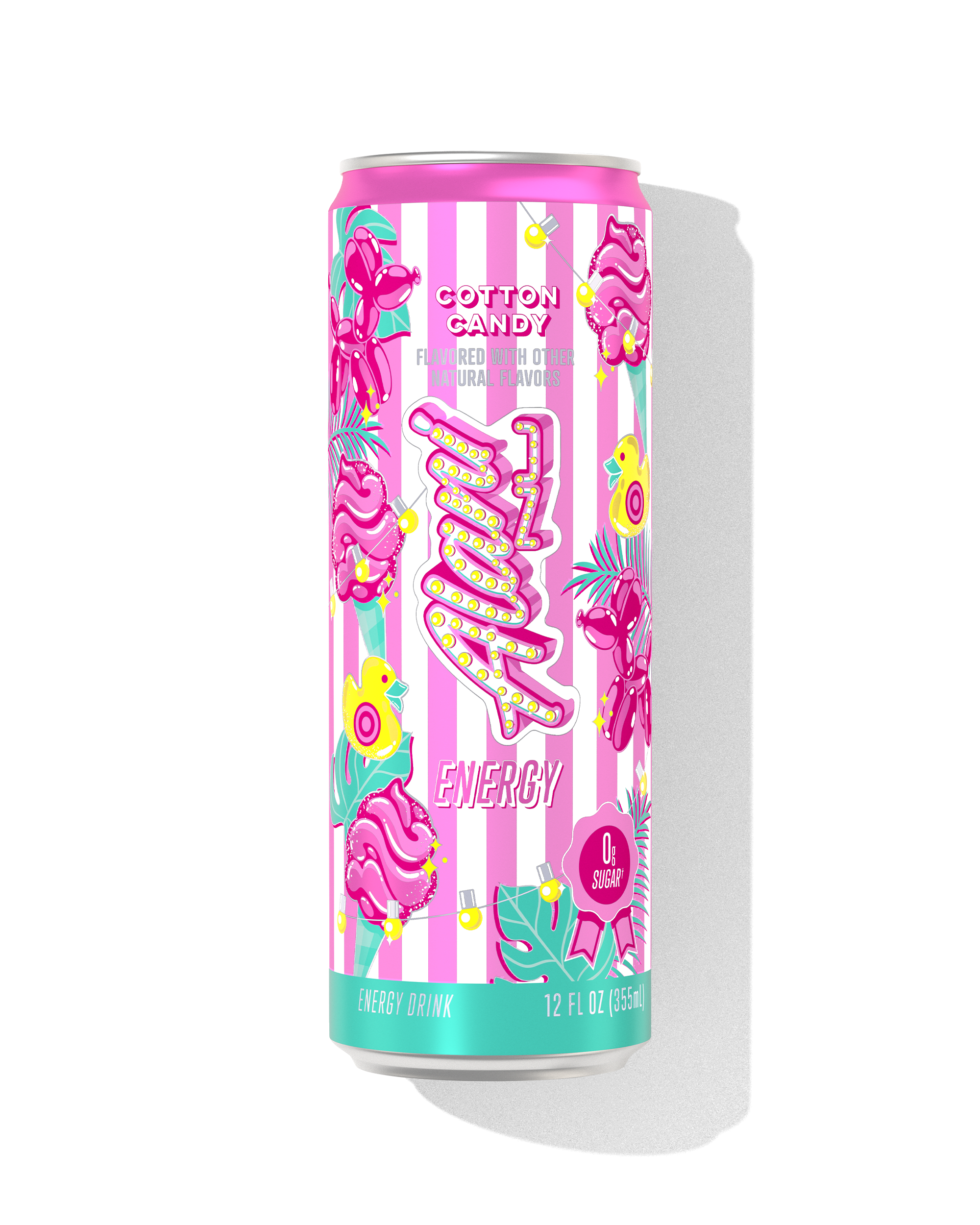 Energy Drink - Cotton Candy - Clean Taste Drink Mix