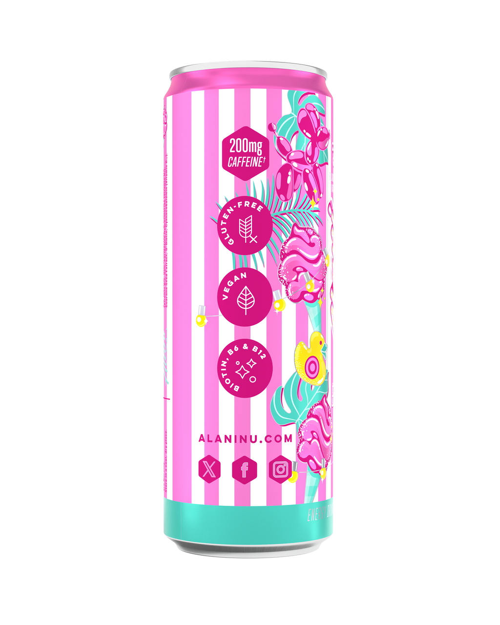 Energy Drink - Cotton Candy - Clean Taste Drink Mix