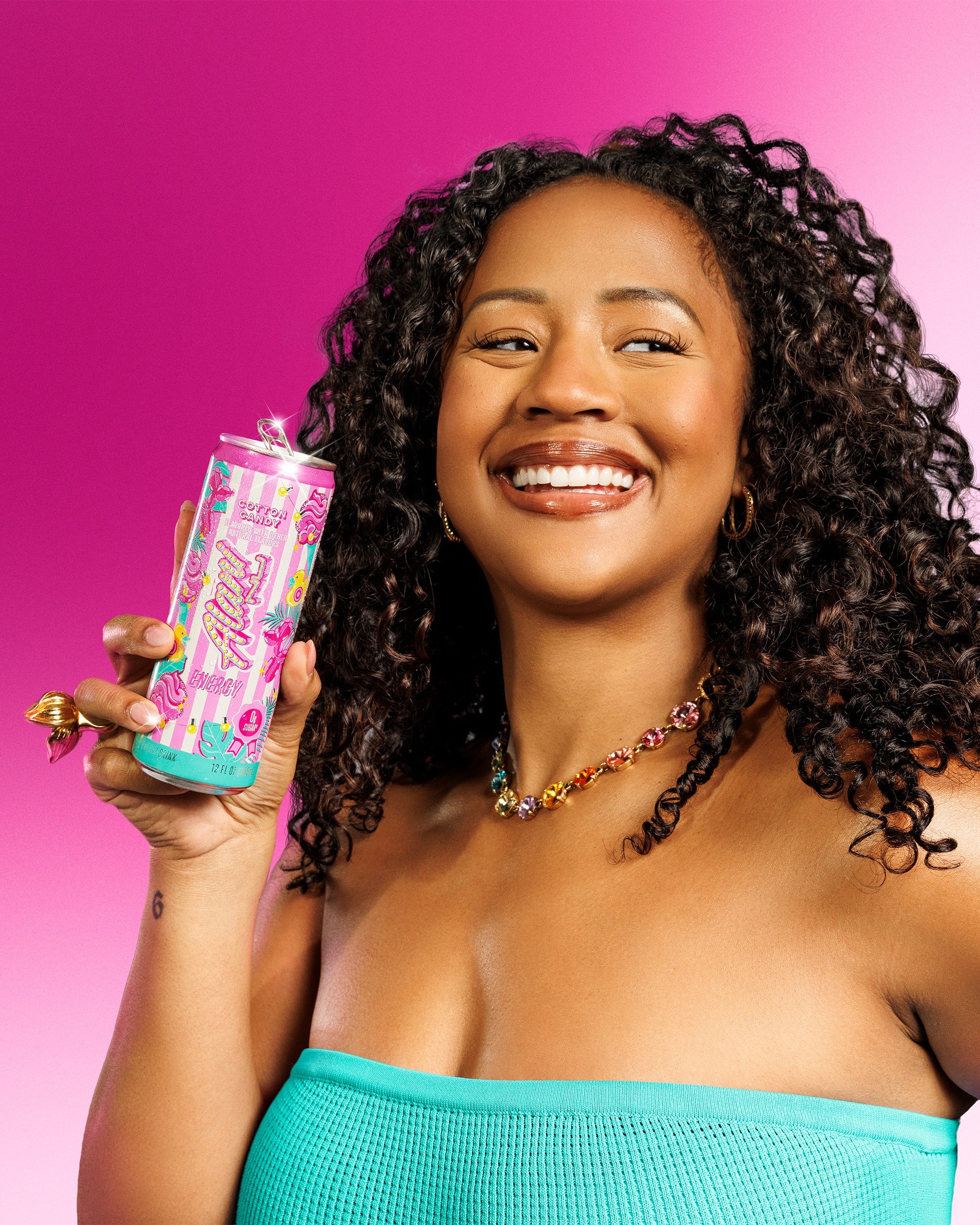 Energy Drink - Cotton Candy - Clean Taste Drink Mix