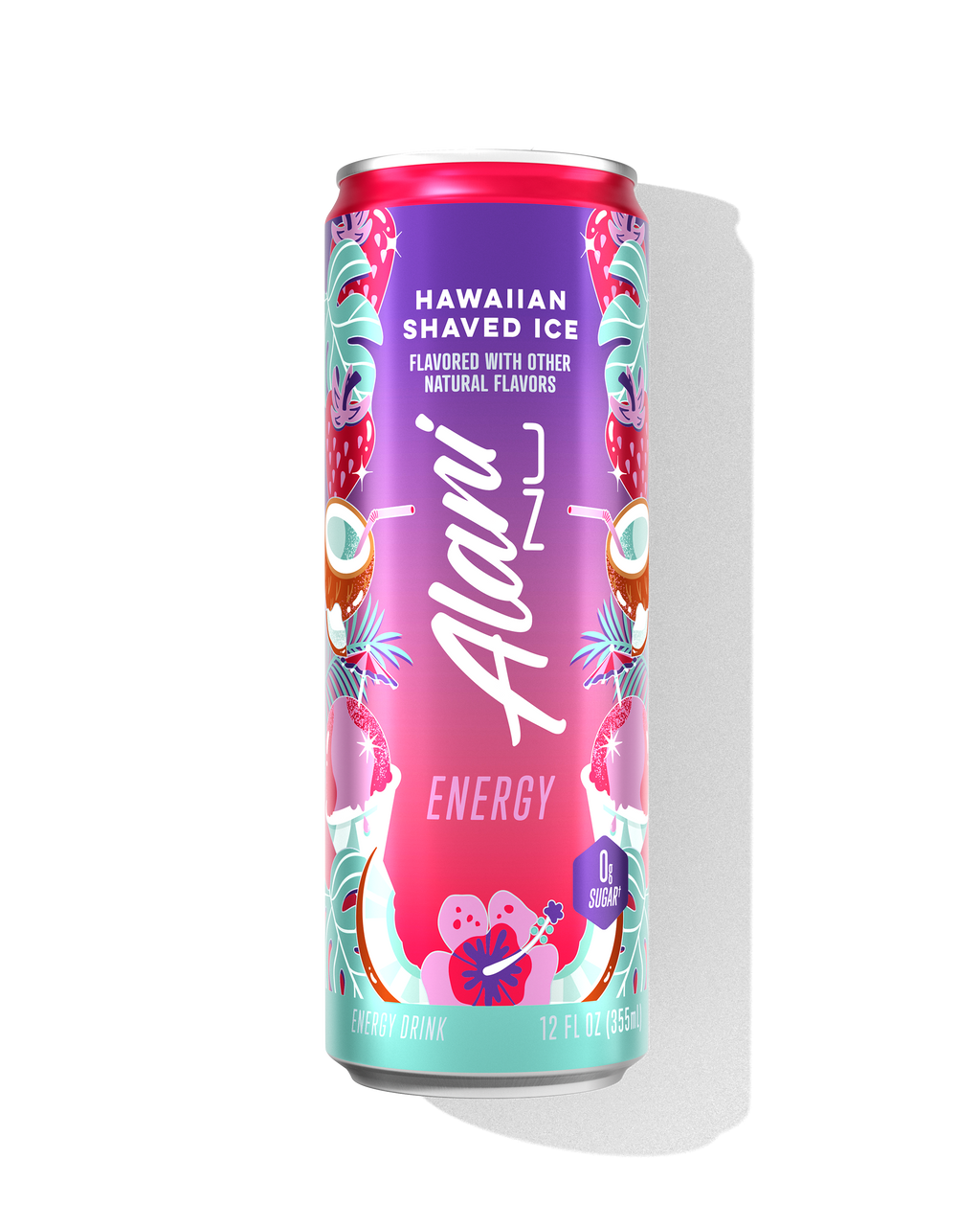 Energy Drink - Hawaiian Shaved Ice - Morning Ready Canned Energy Drink