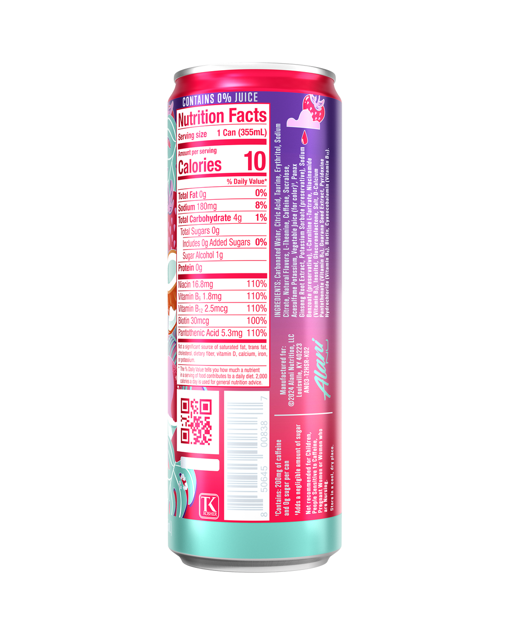Energy Drink - Hawaiian Shaved Ice - Morning Ready Canned Energy Drink