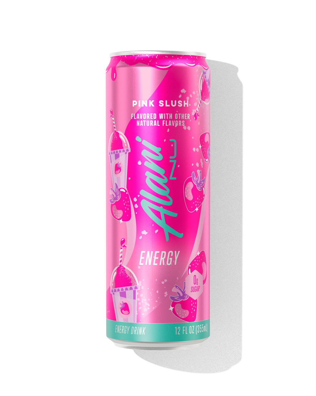 Energy Drink - Pink Slush - Can Ready Hydration Drink Mix