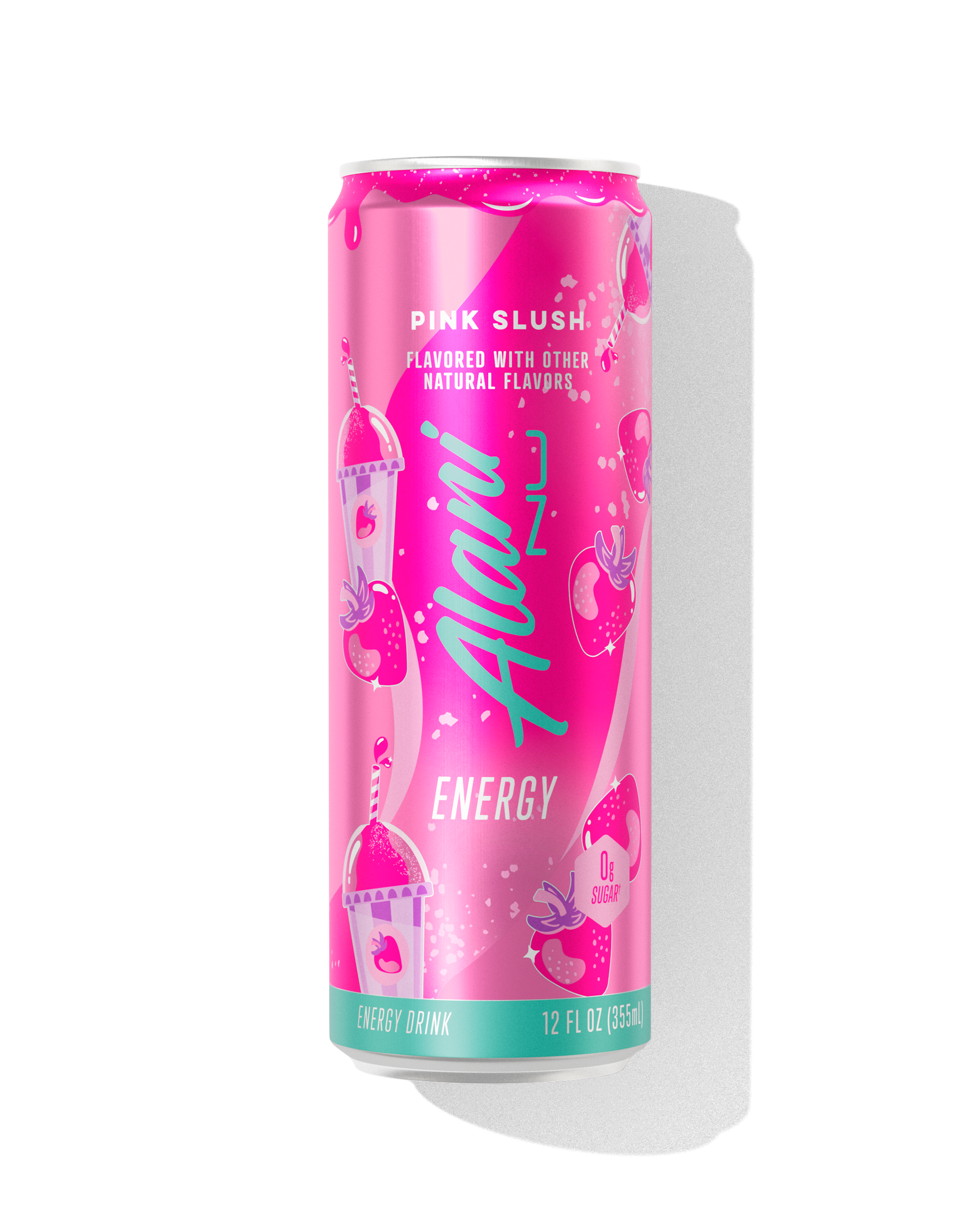Energy Drink - Pink Slush - Can Ready Hydration Drink Mix