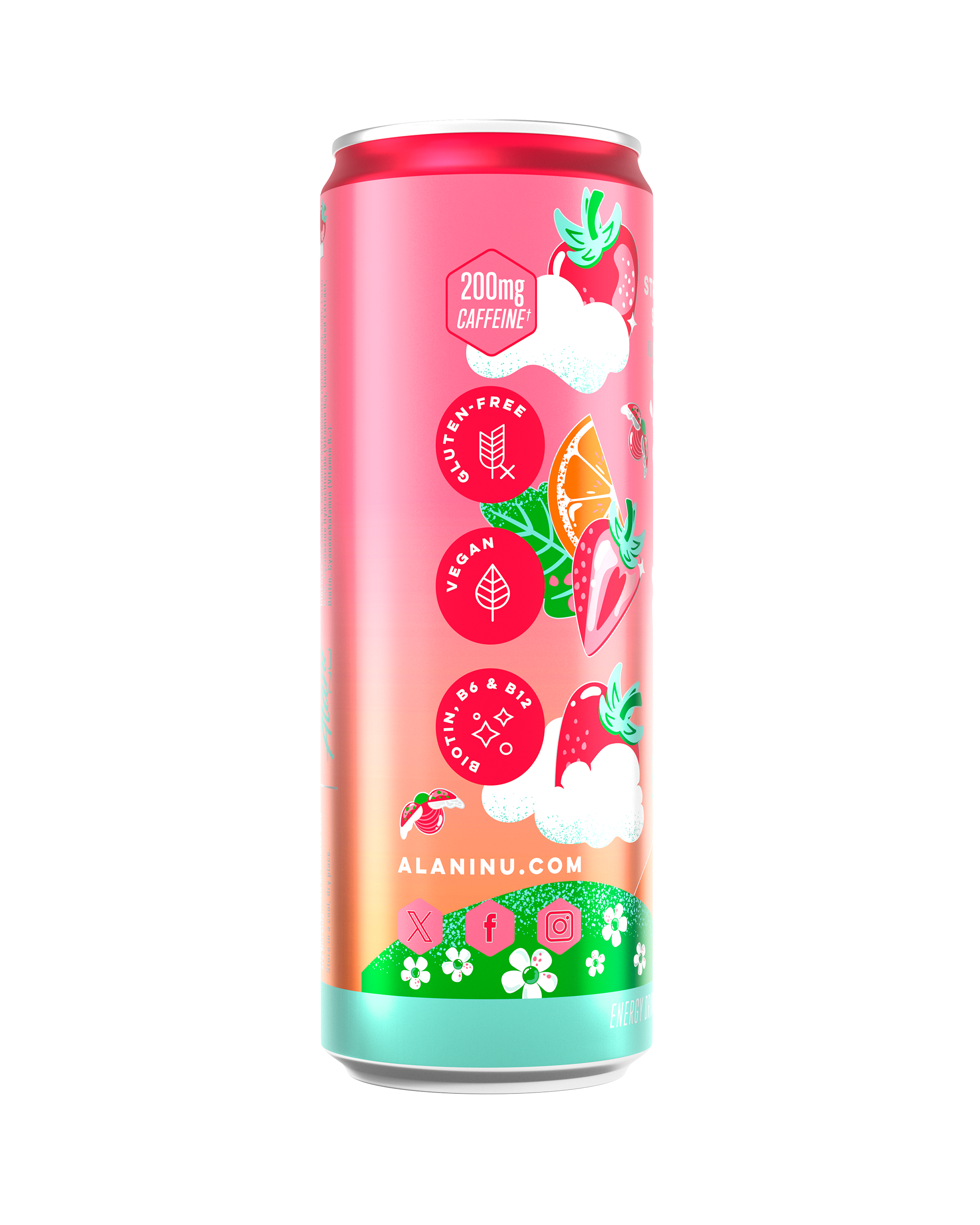 Energy Drink - Strawberry Sunrise - Everyday Powder Drink Mix