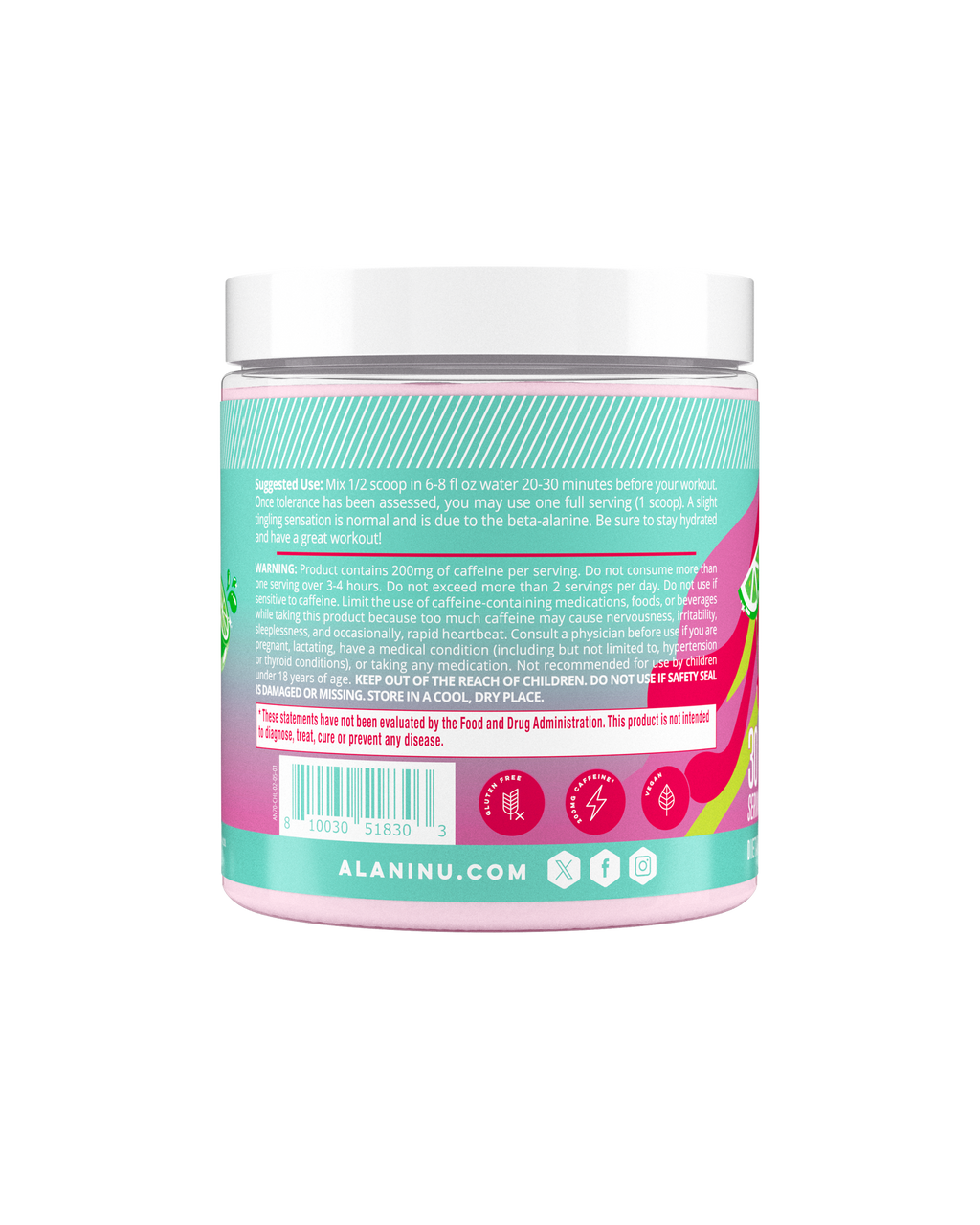 Pre-Workout - Cherry Twist - Routine Ready Daily Drink Pack