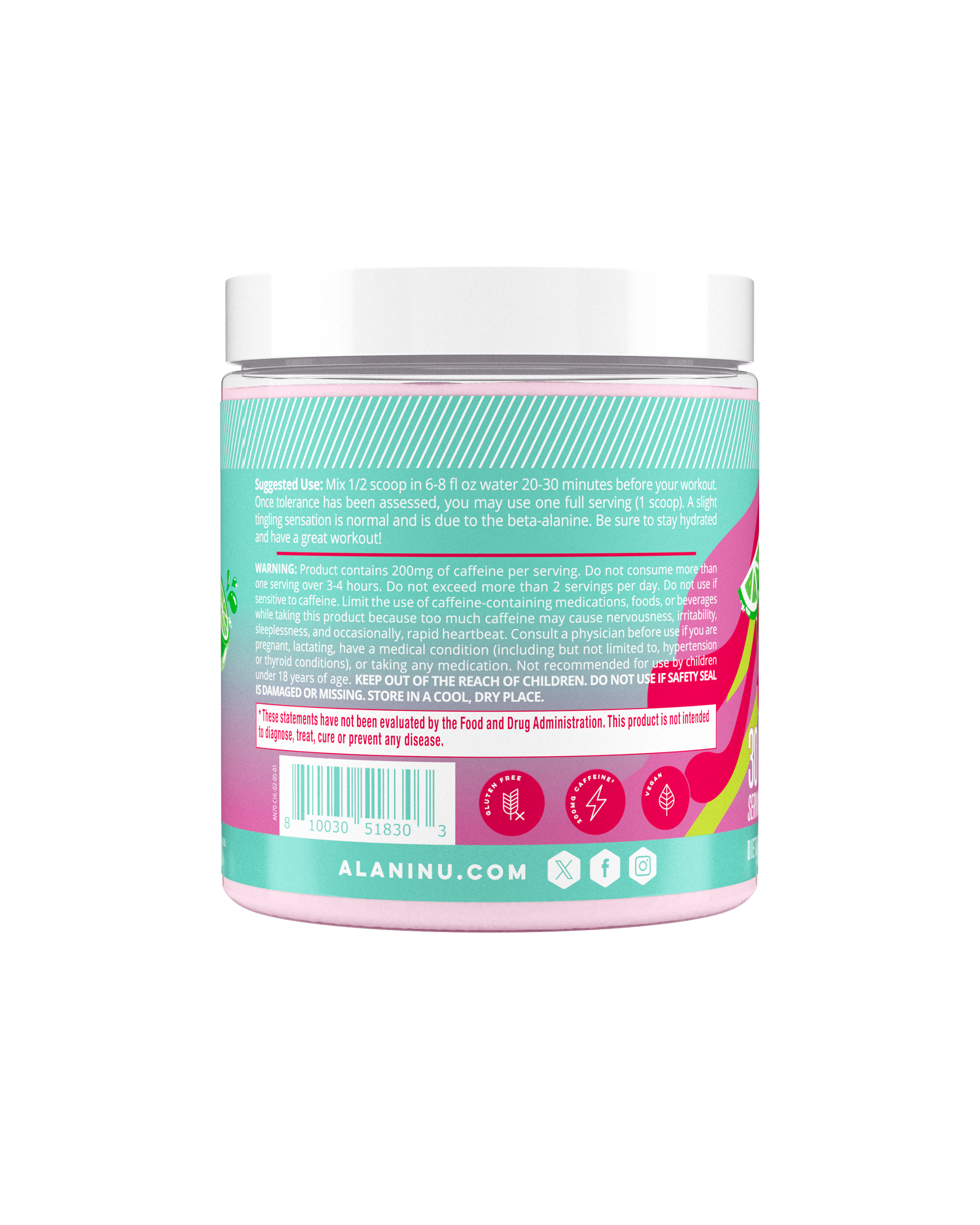 Pre-Workout - Cherry Twist - Routine Ready Daily Drink Pack