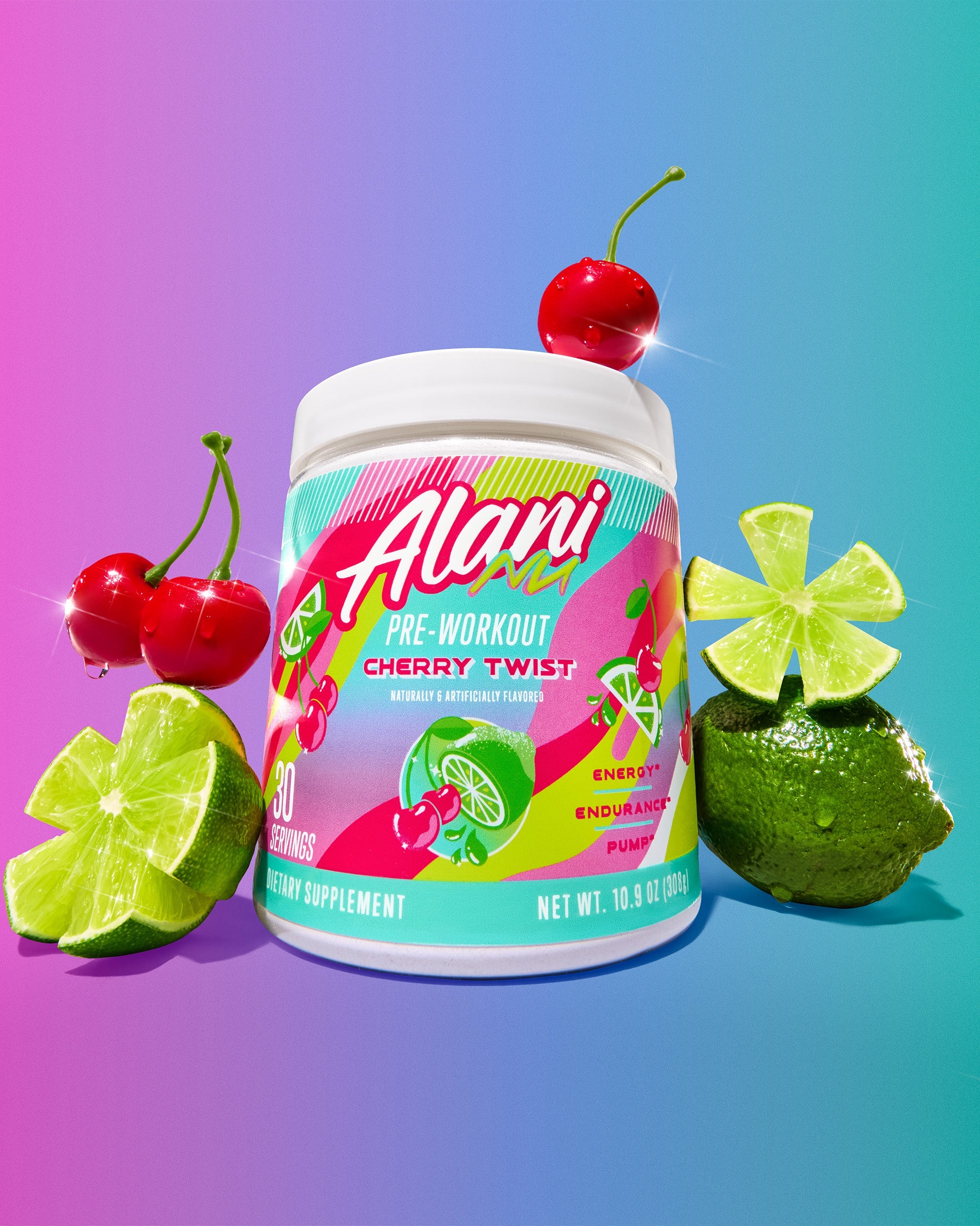 Pre-Workout - Cherry Twist - Routine Ready Daily Drink Pack