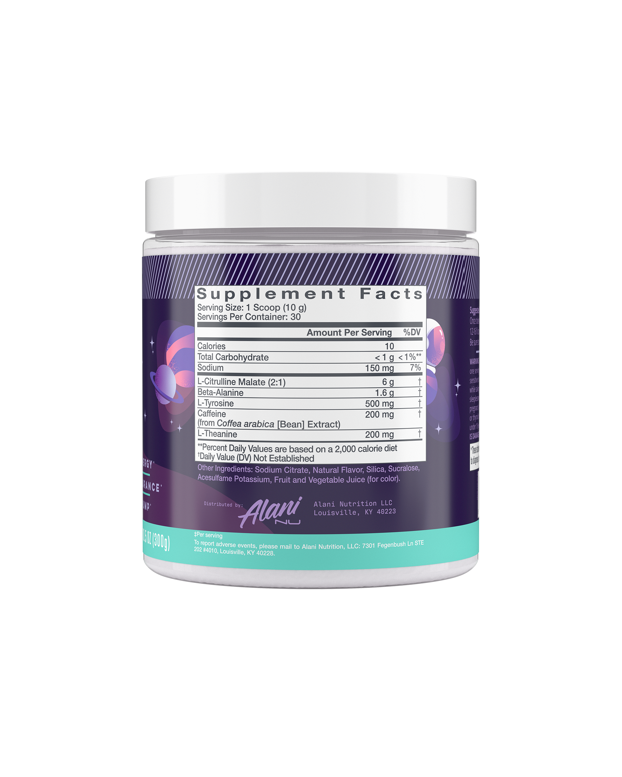 Pre-Workout - Cosmic Stardust - Chilled Canned Energy Drink
