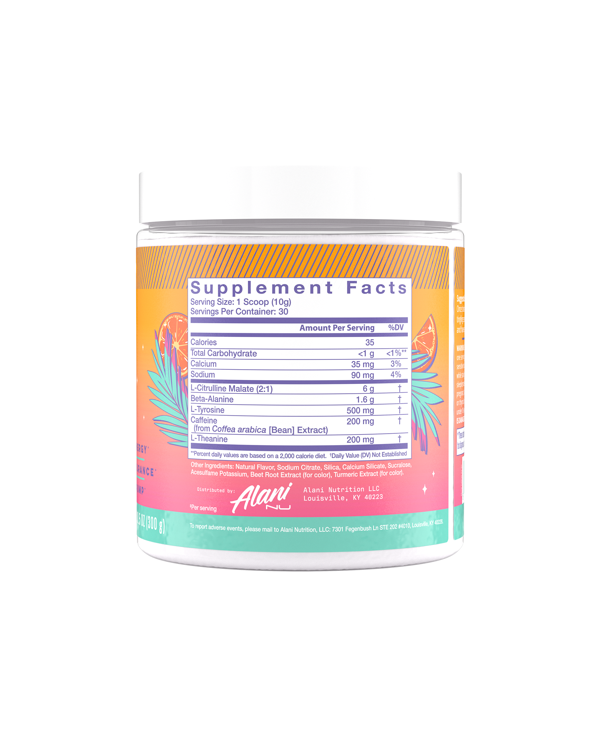 Pre-Workout - Orange Kiss - Routine Ready Sparkling Energy Drink