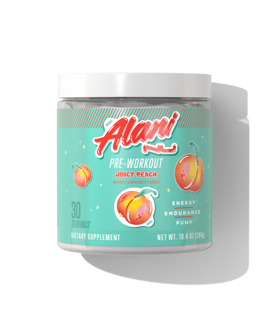 Pre-Workout - Juicy Peach - Smooth Protein Shake