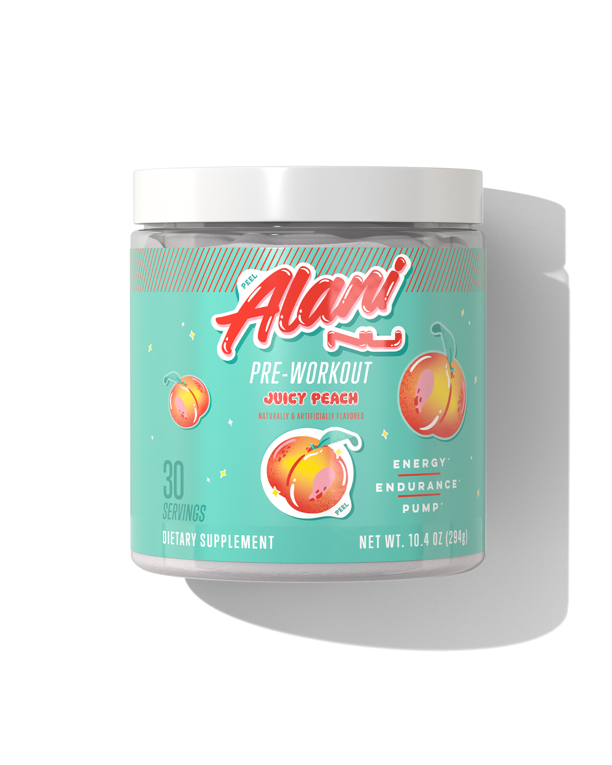 Pre-Workout - Juicy Peach - Smooth Protein Shake