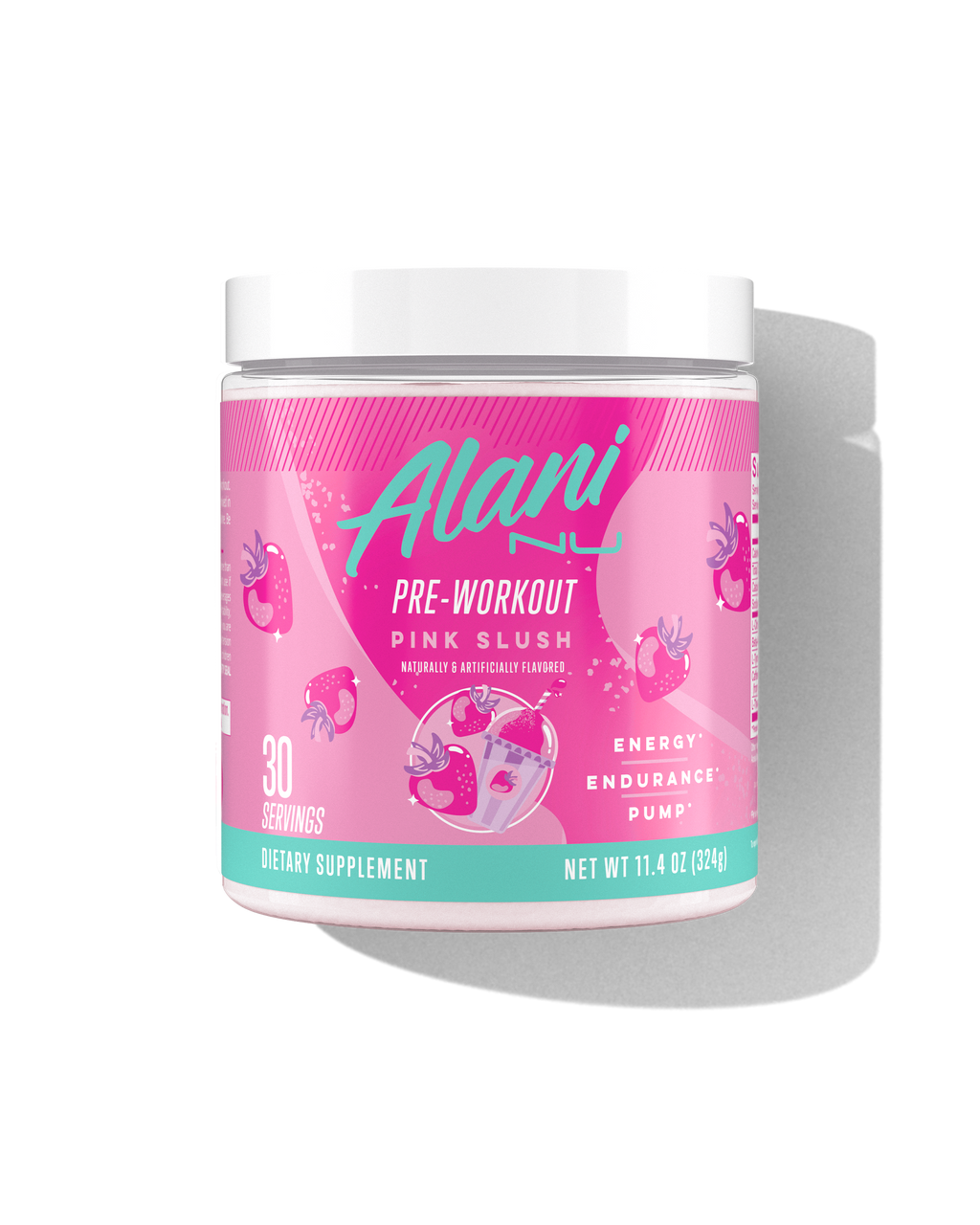 Pre-Workout - Pink Slush - Pantry Ready Pre Workout Drink Mix