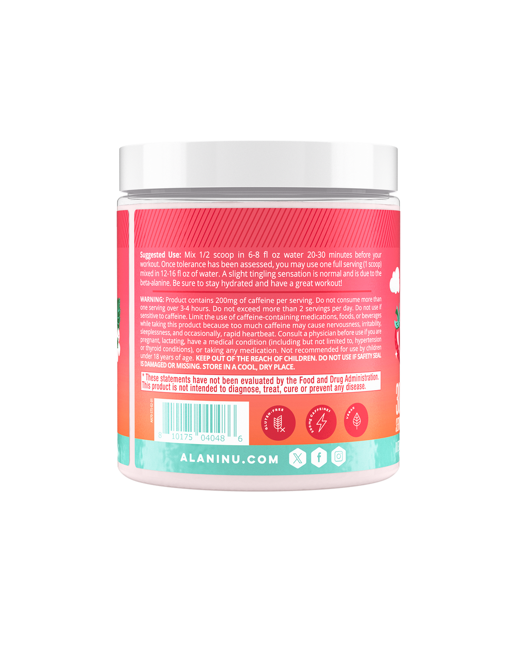 Pre-Workout - Strawberry Sunrise - Routine Ready Pre Workout Drink Mix