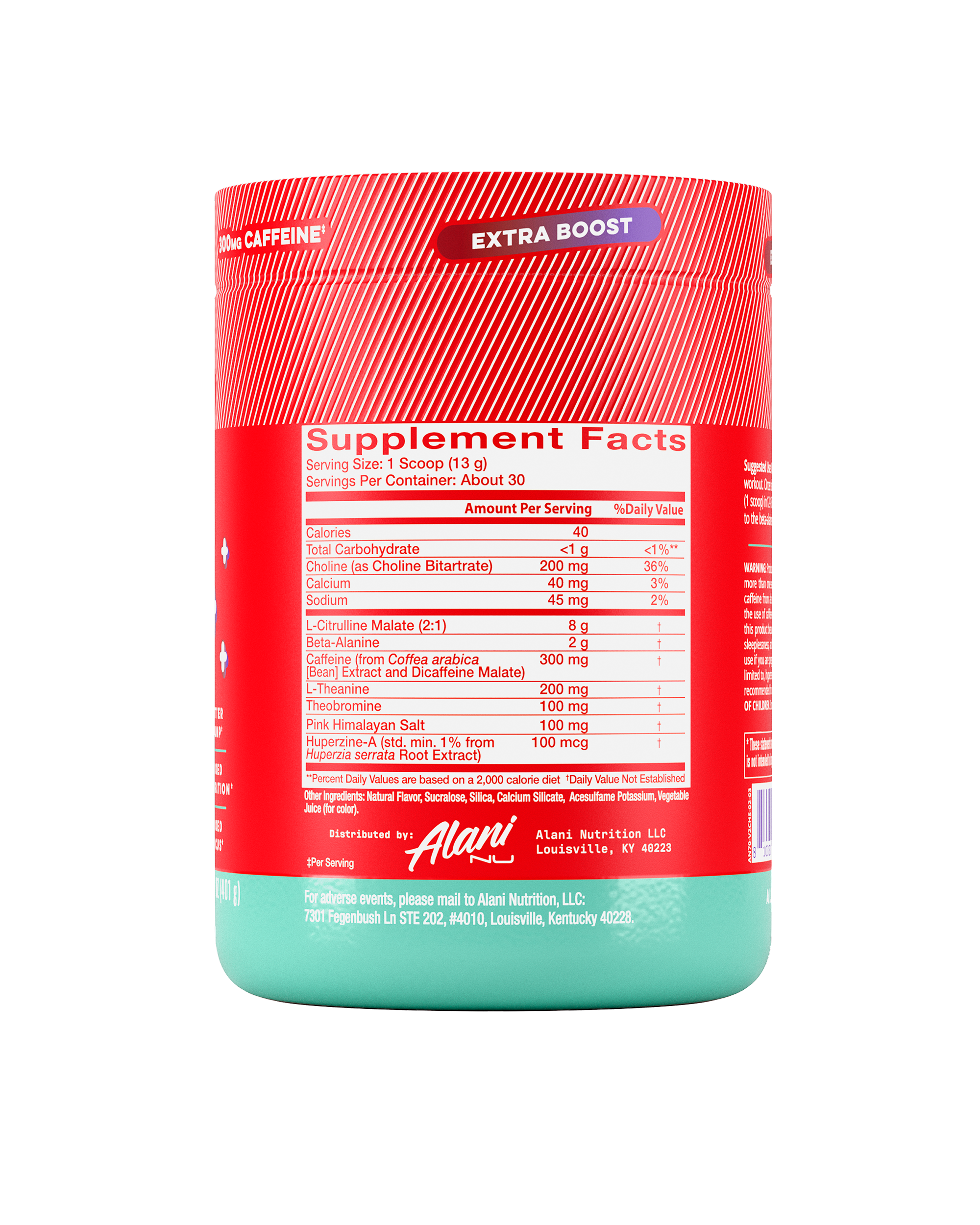 Pre-Workout+ - Cherry Slush - Pantry Ready Energy Drink