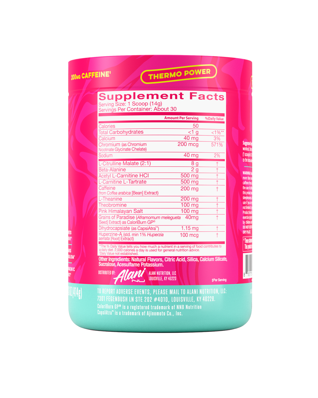 Pre-Workout+ Burn - Dragon Fruit Rush - Chilled Powder Drink Mix