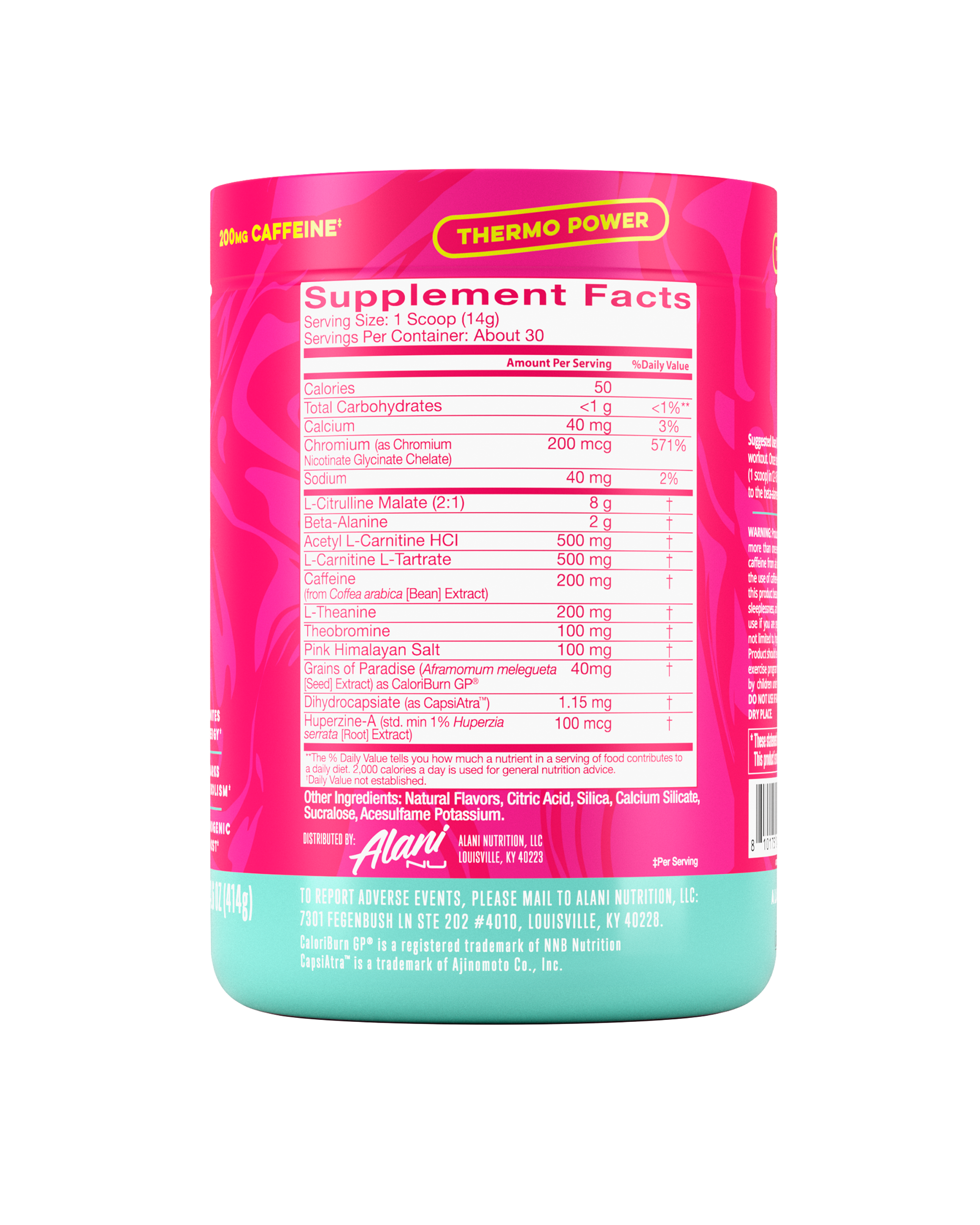Pre-Workout+ Burn - Dragon Fruit Rush - Chilled Powder Drink Mix