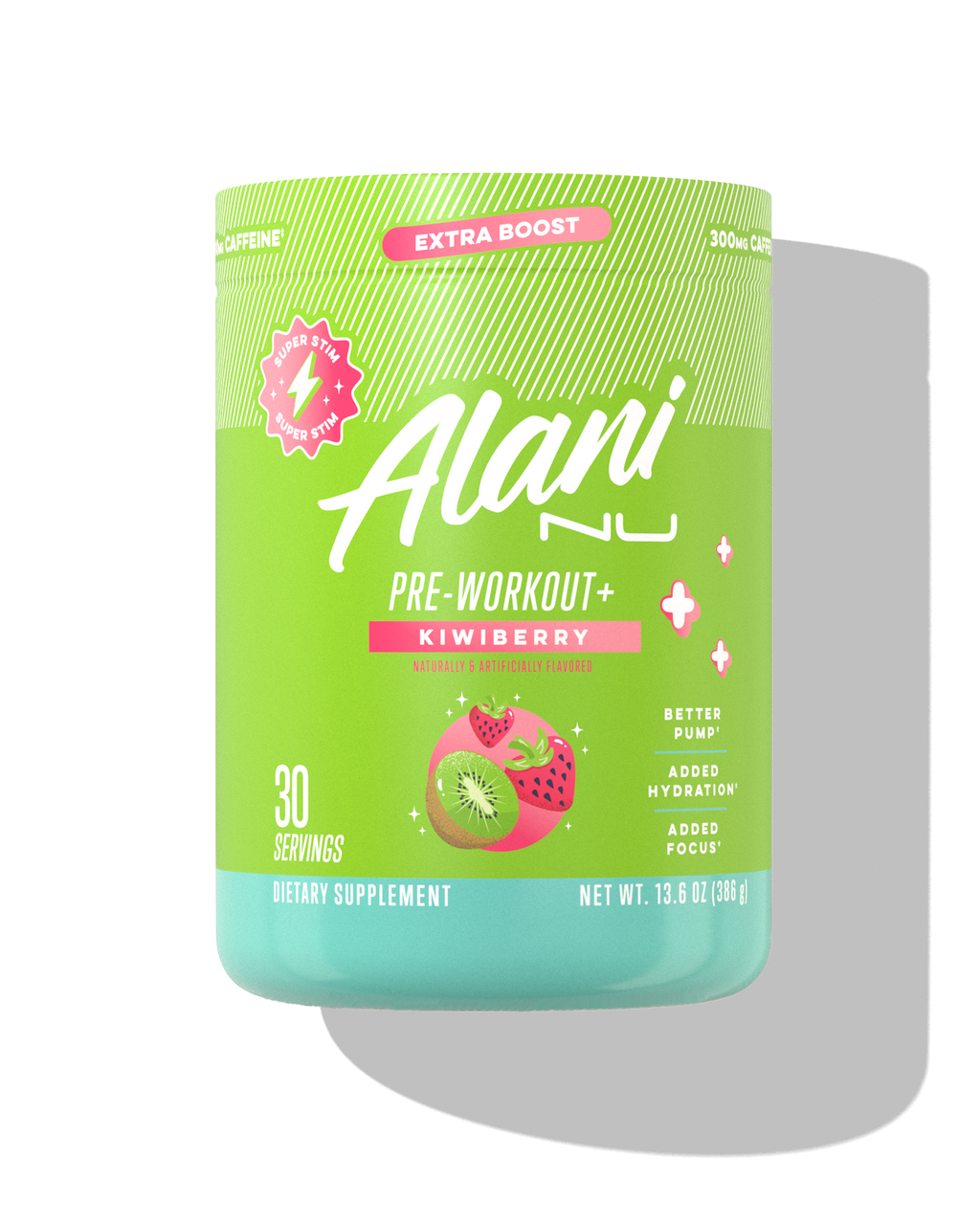 Pre-Workout+ - Kiwiberry - Fresh Drink Mix