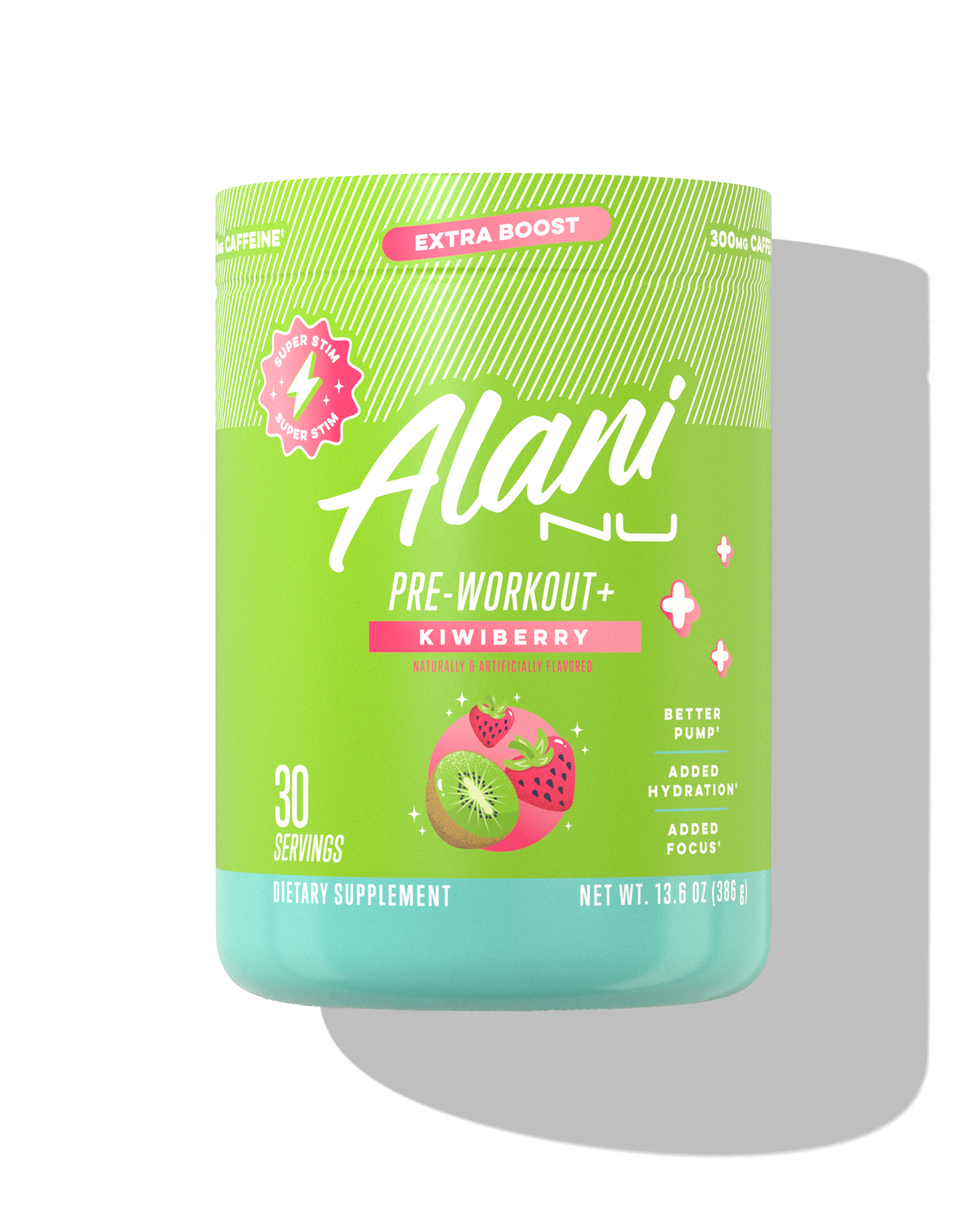 Pre-Workout+ - Kiwiberry - Fresh Drink Mix
