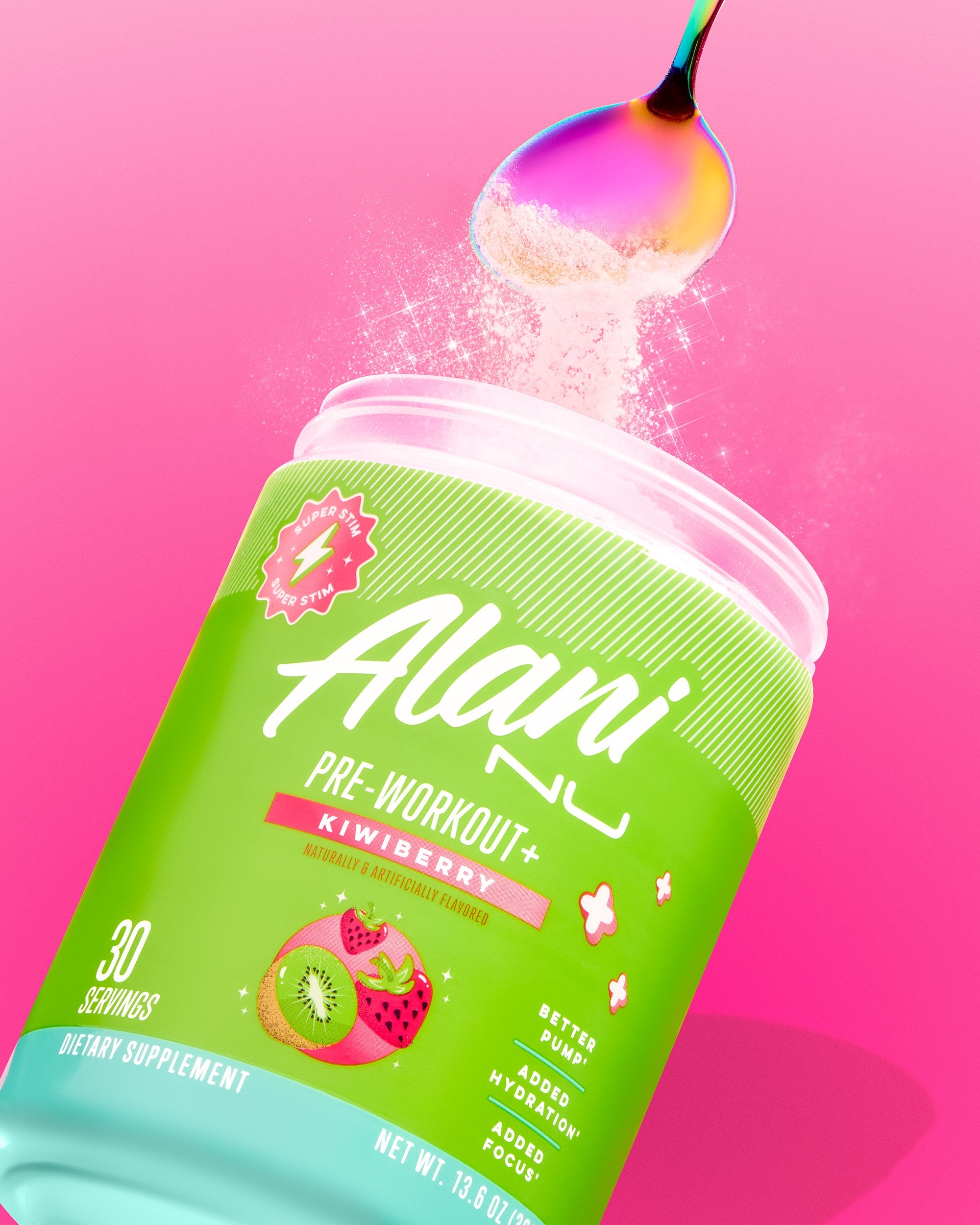 Pre-Workout+ - Kiwiberry - Fresh Drink Mix