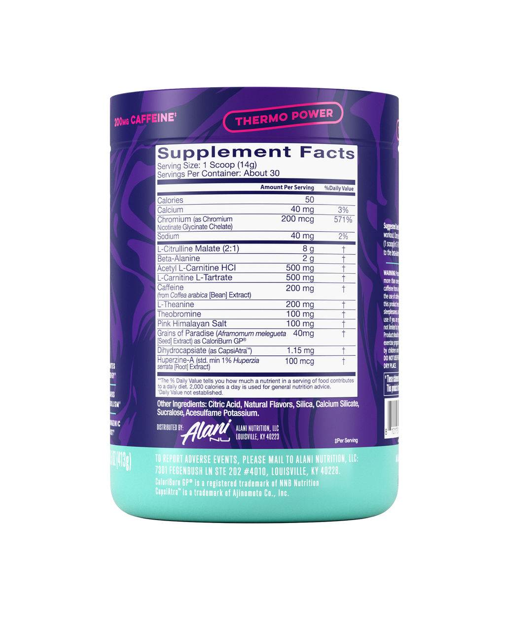 Pre-Workout+ Burn - Melonberry Blast - Morning Ready Drink Powder