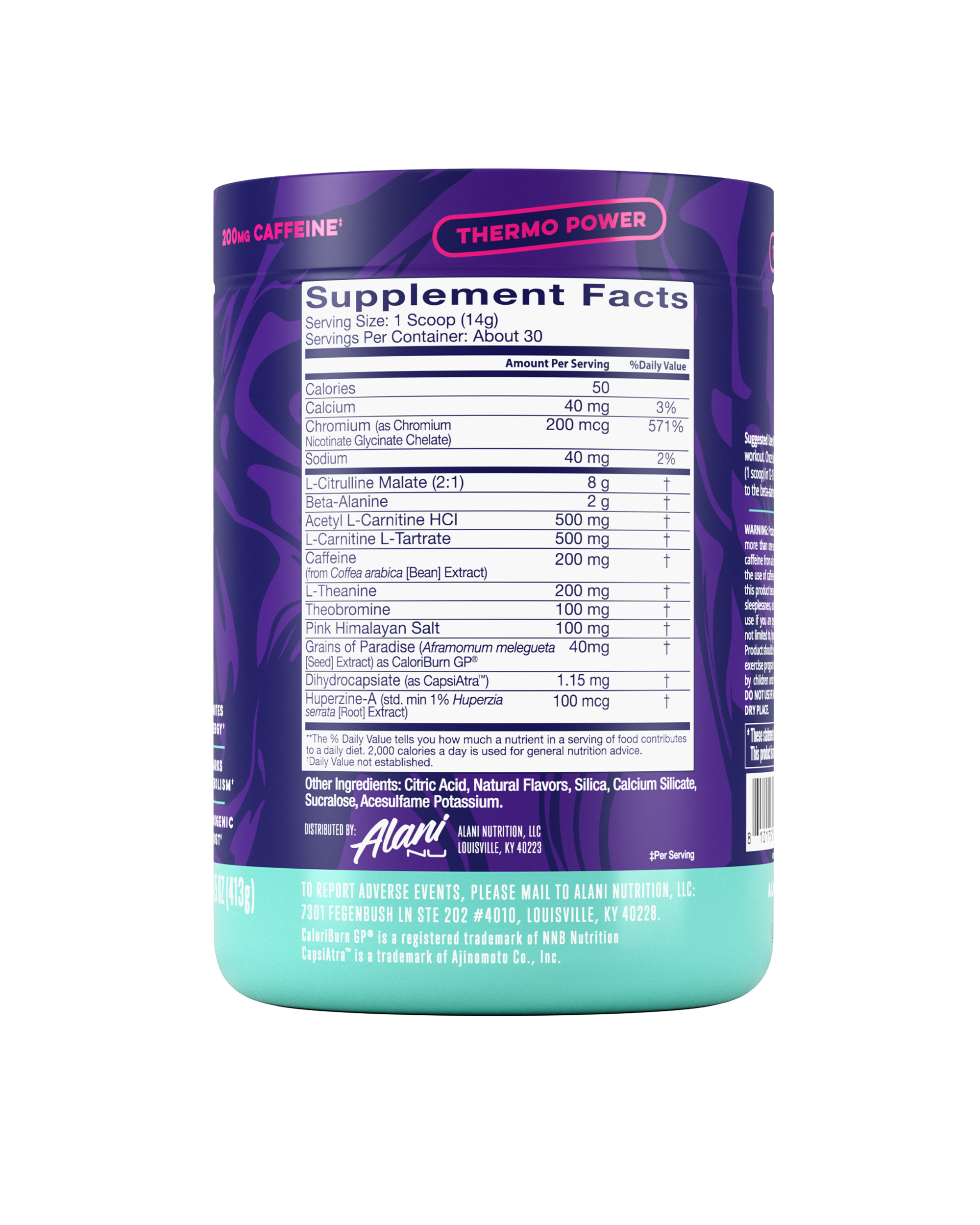 Pre-Workout+ Burn - Melonberry Blast - Morning Ready Drink Powder