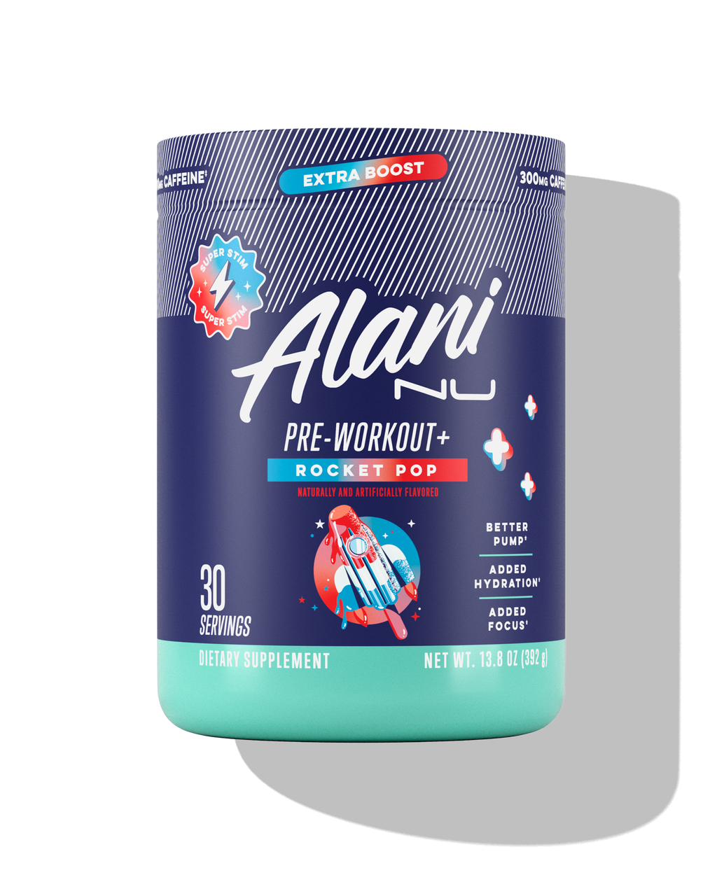 Pre-Workout+ - Rocket Pop - Refreshing Ready To Drink Can