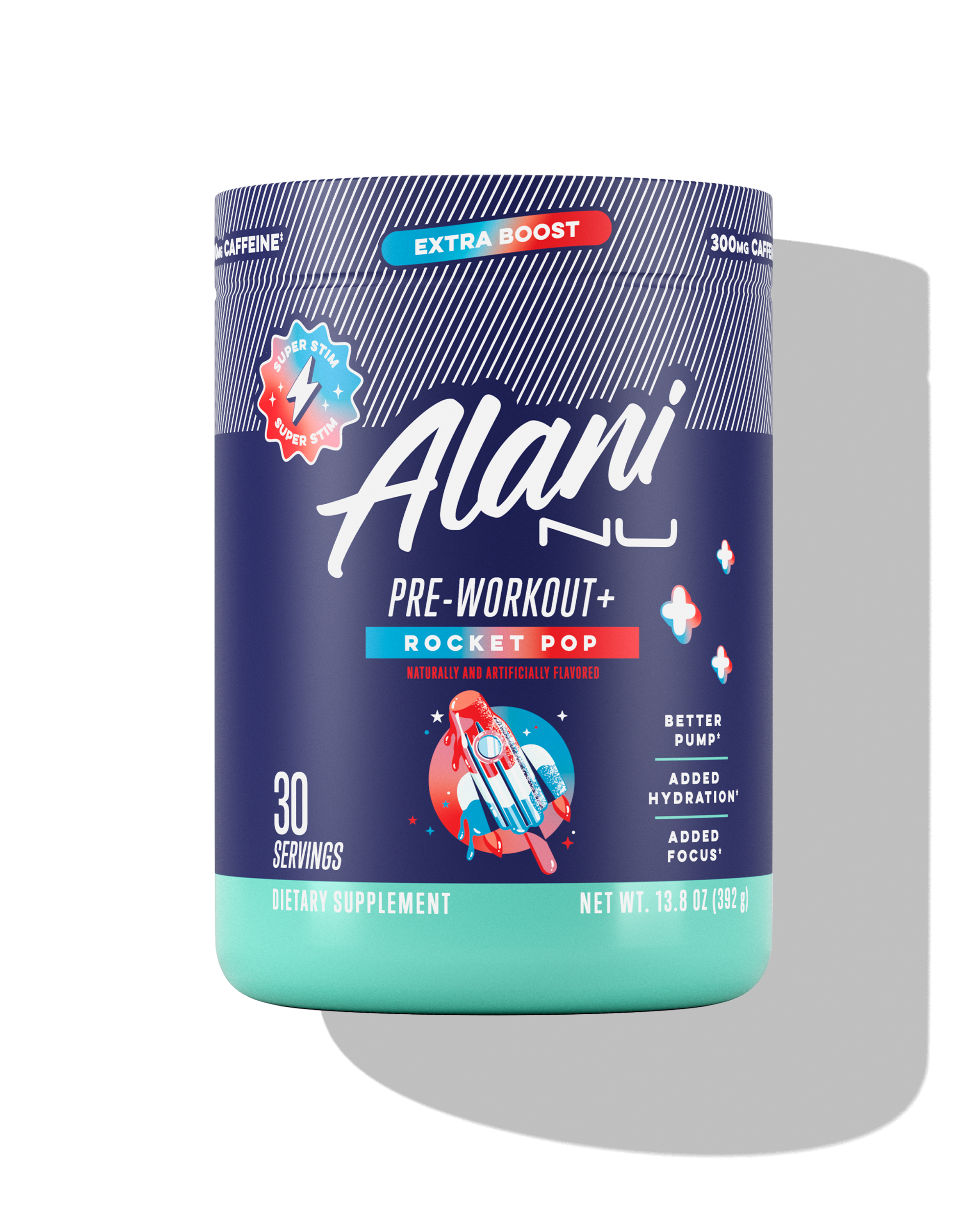 Pre-Workout+ - Rocket Pop - Refreshing Ready To Drink Can