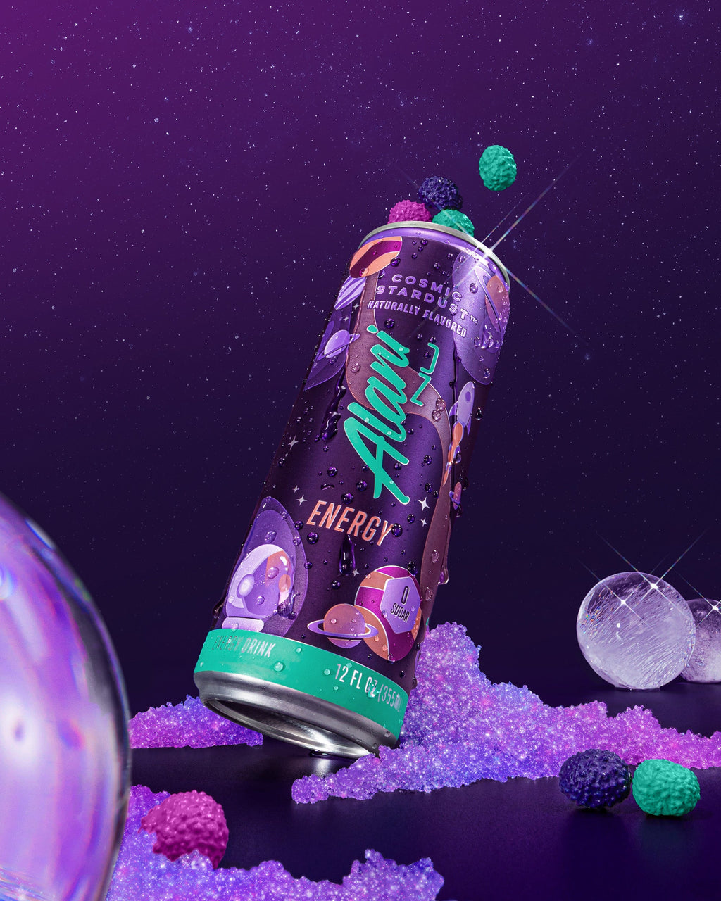 Energy Drink & Pre-Workout - Cosmic Stardust - Smooth Drink Powder