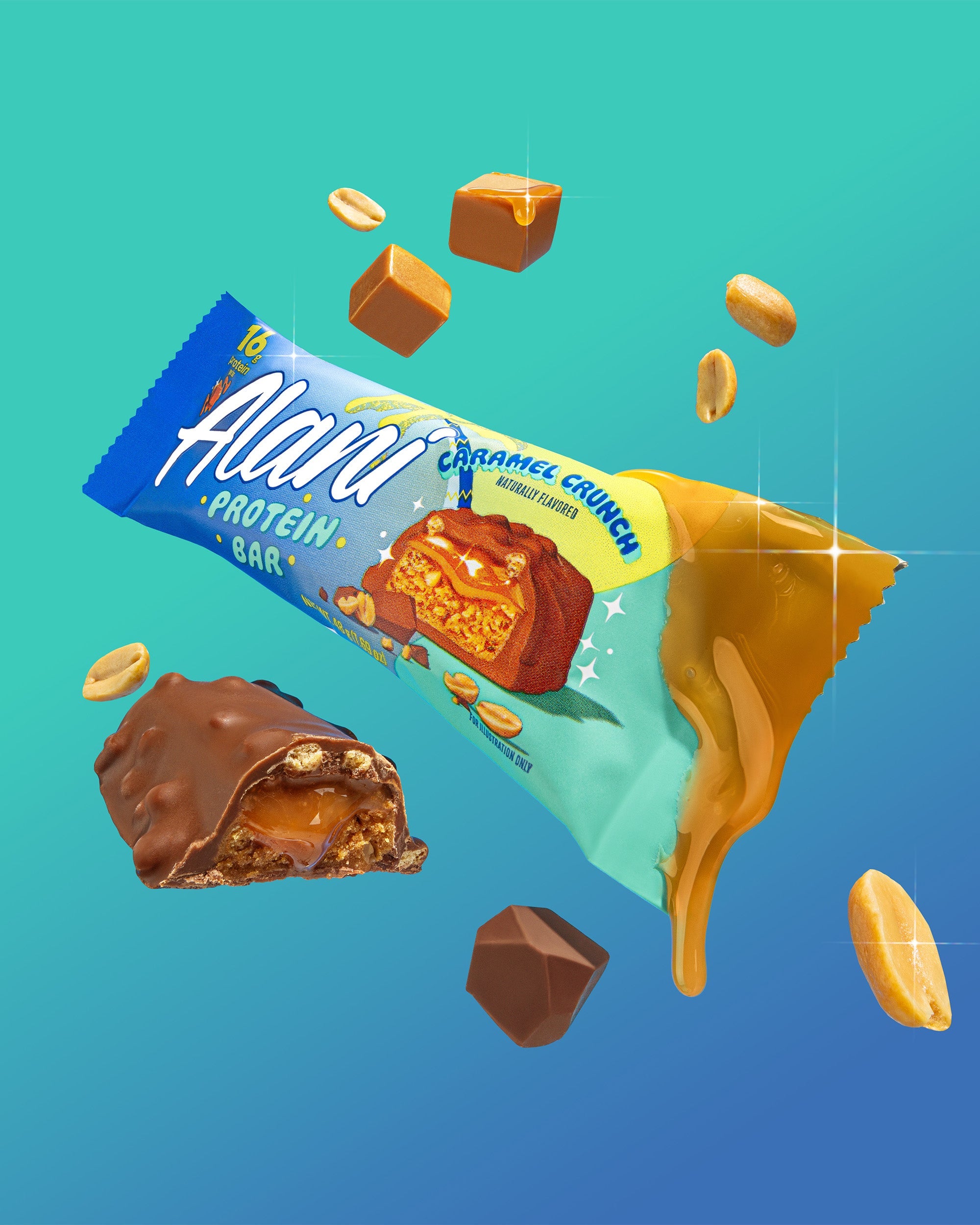 Protein Bar - Caramel Crunch - Simple Shake Mix