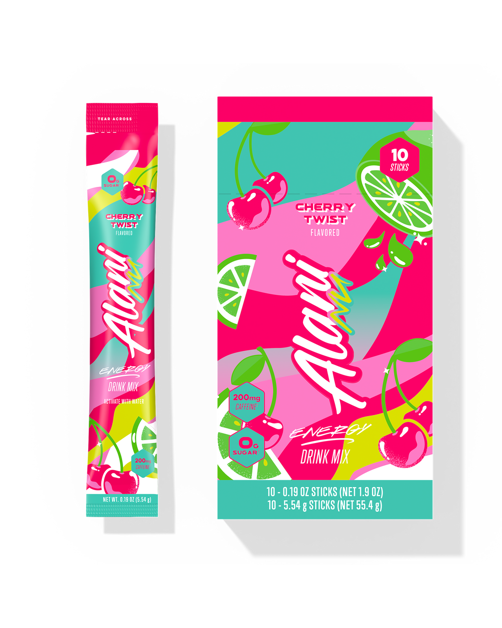 Energy Sticks - Cherry Twist - Sparkling Protein Shake