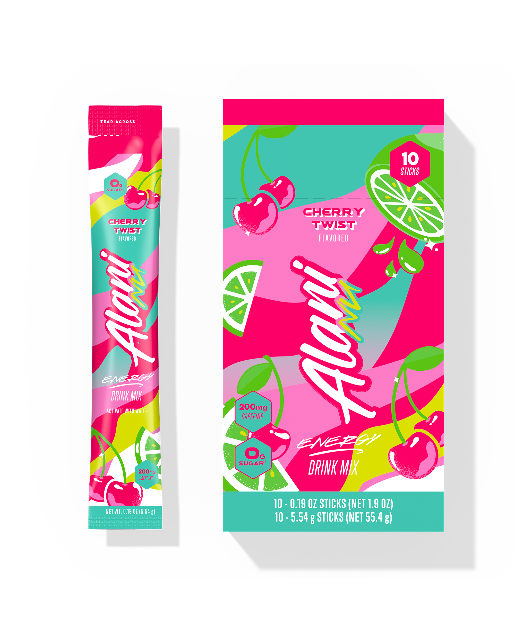 Energy Sticks - Cherry Twist - Sparkling Protein Shake