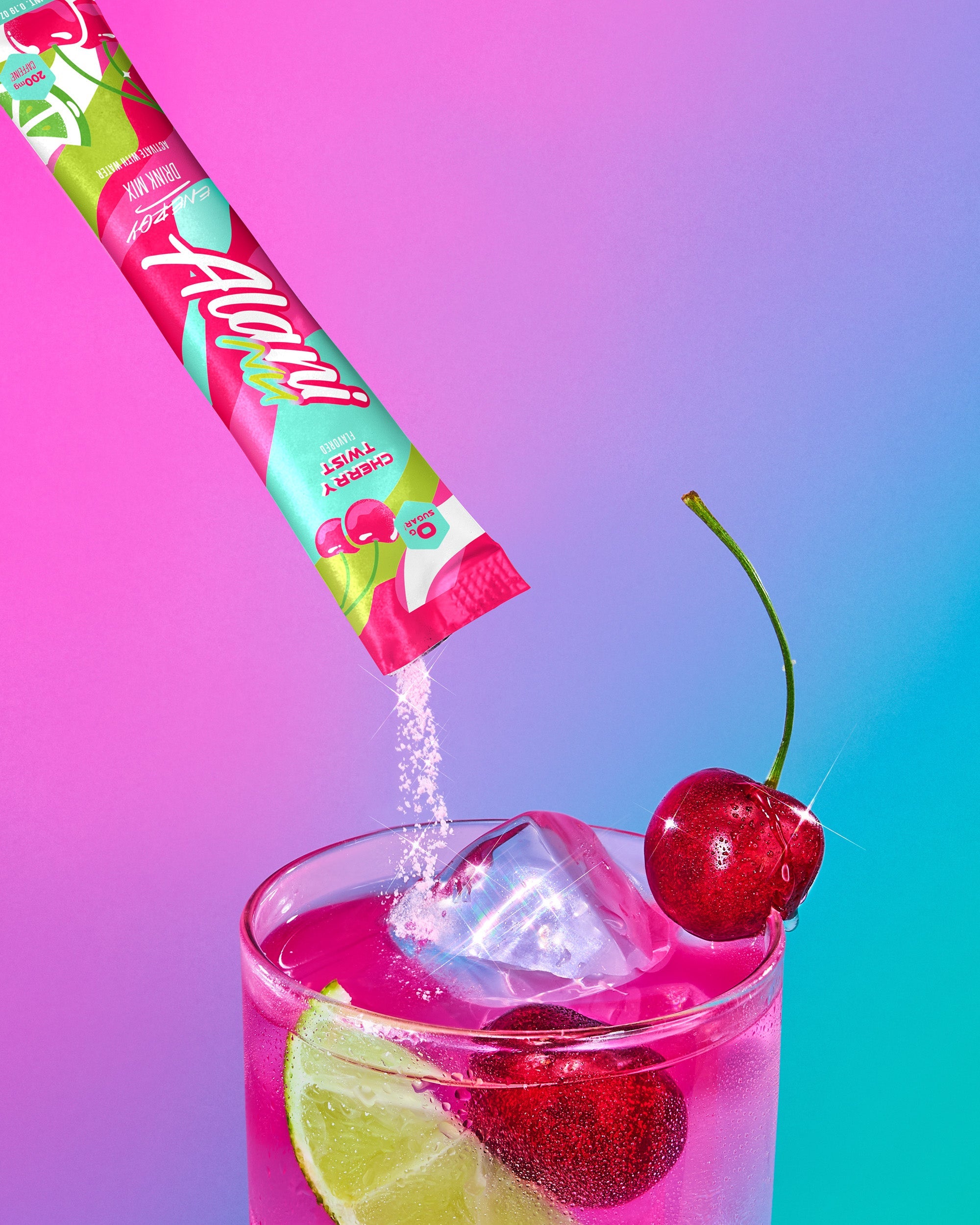 Energy Sticks - Cherry Twist - Sparkling Protein Shake