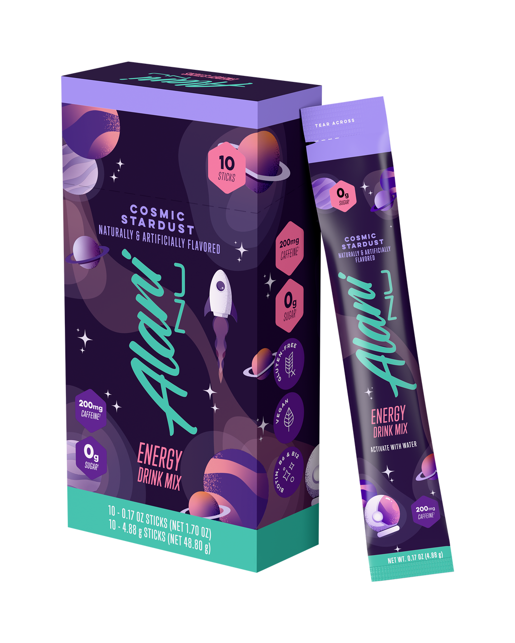 Energy Sticks - Cosmic Stardust - Sparkling Fitness Drink Mix