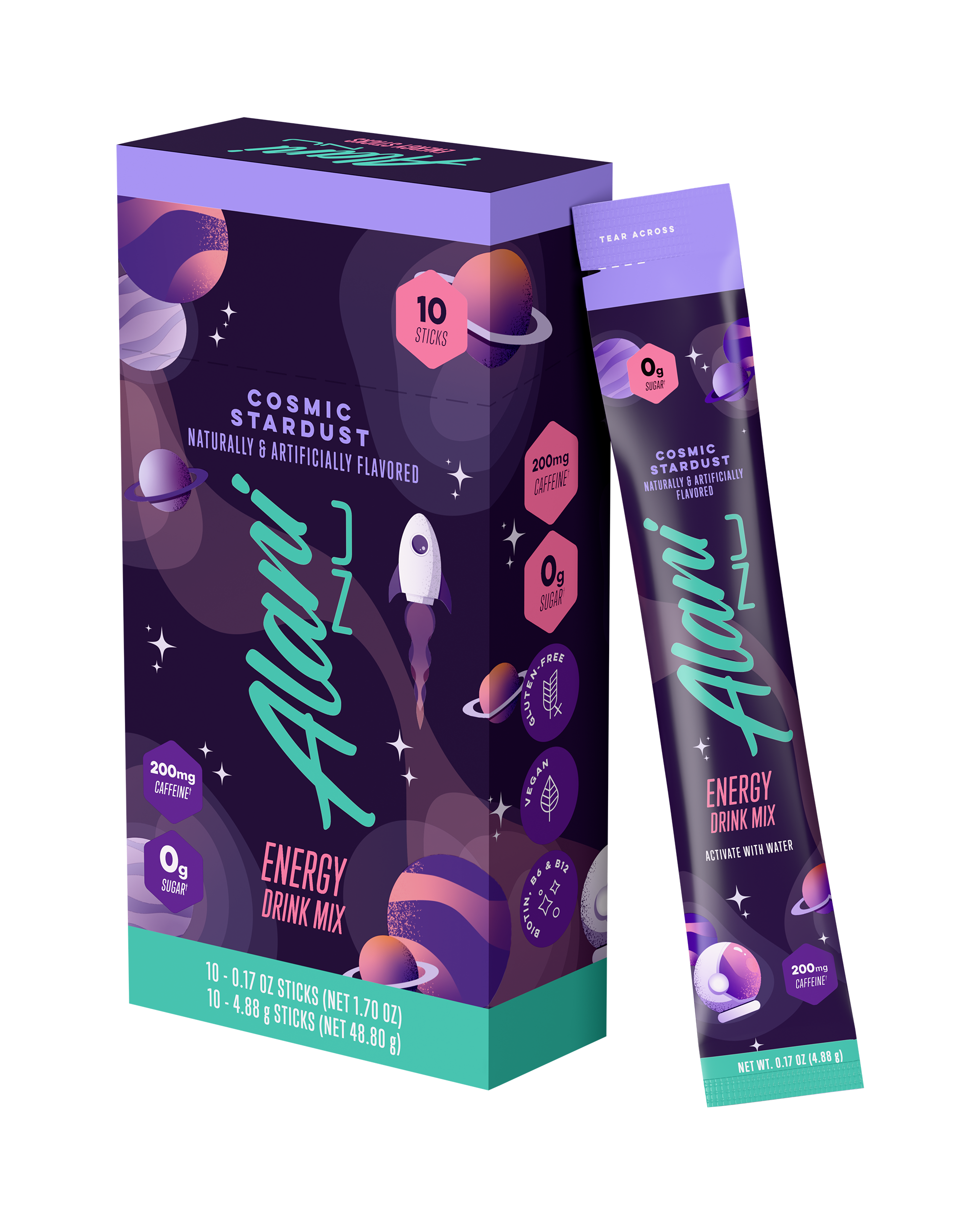 Energy Sticks - Cosmic Stardust - Sparkling Fitness Drink Mix