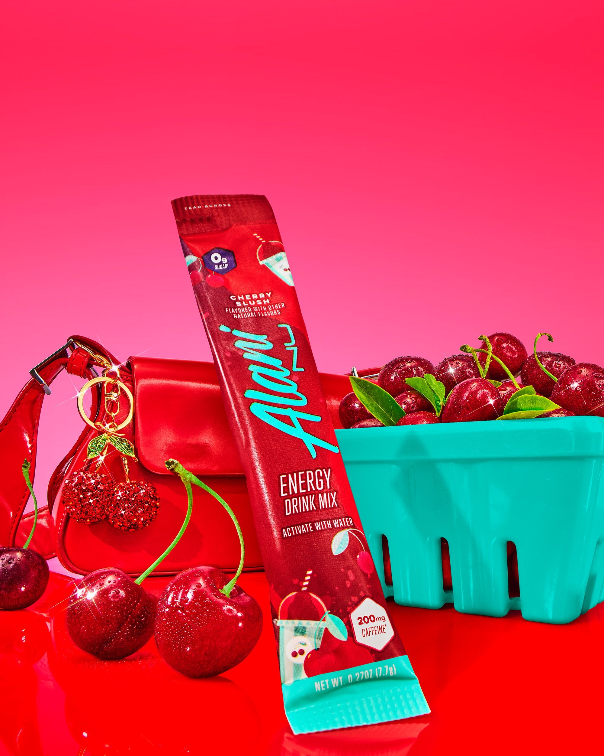 Energy Sticks - Cherry Slush - Morning Ready Energy Drink Mix