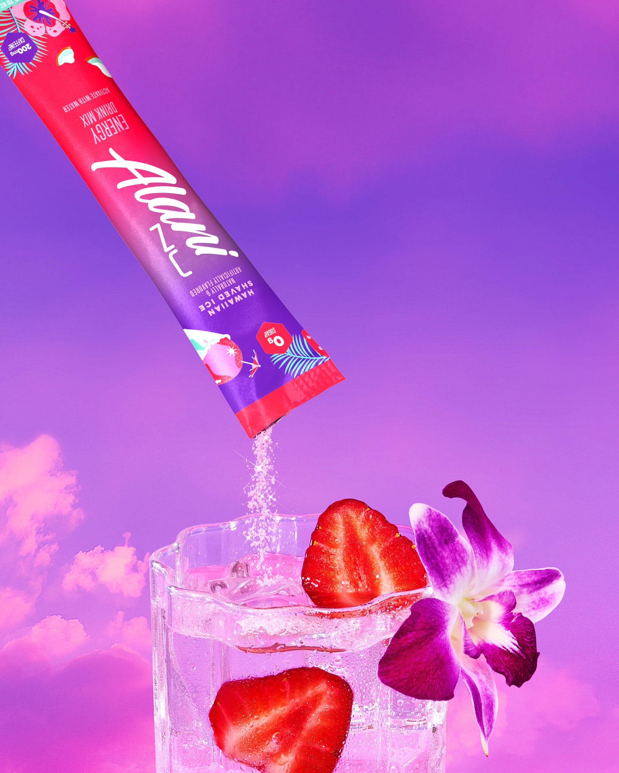 Energy Sticks - Hawaiian Shaved Ice - Morning Ready Drink Mix