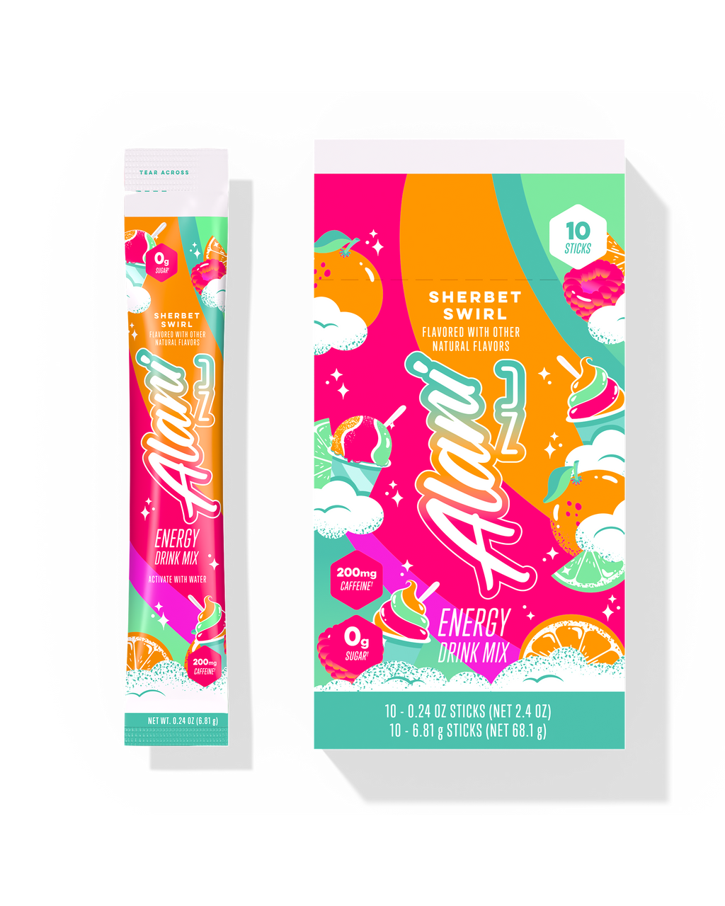 Energy Sticks - Sherbet Swirl - Everyday Drink Powder