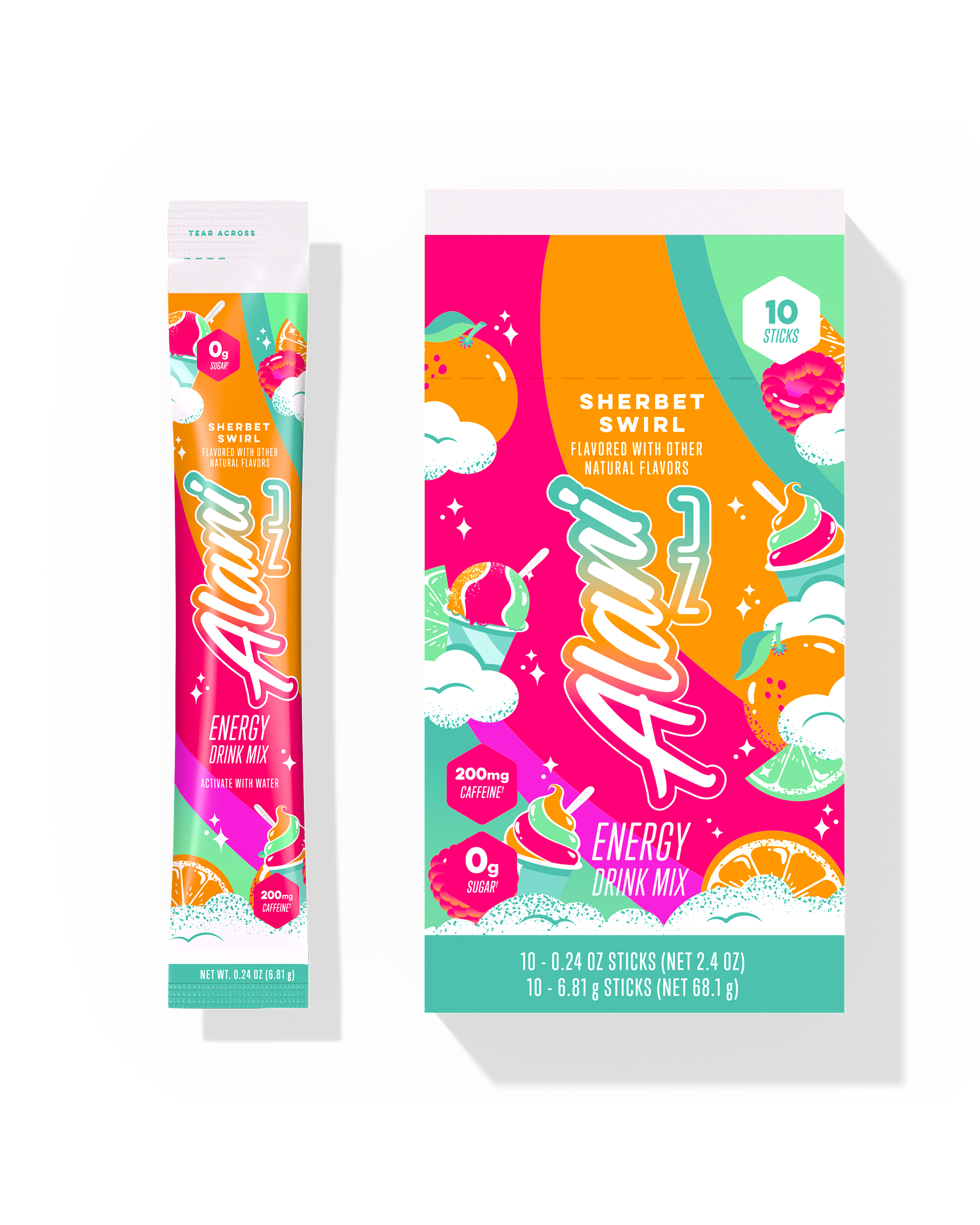 Energy Sticks - Sherbet Swirl - Everyday Drink Powder