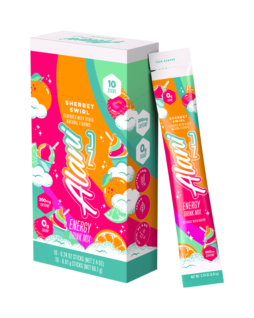 Energy Sticks - Sherbet Swirl - Everyday Drink Powder