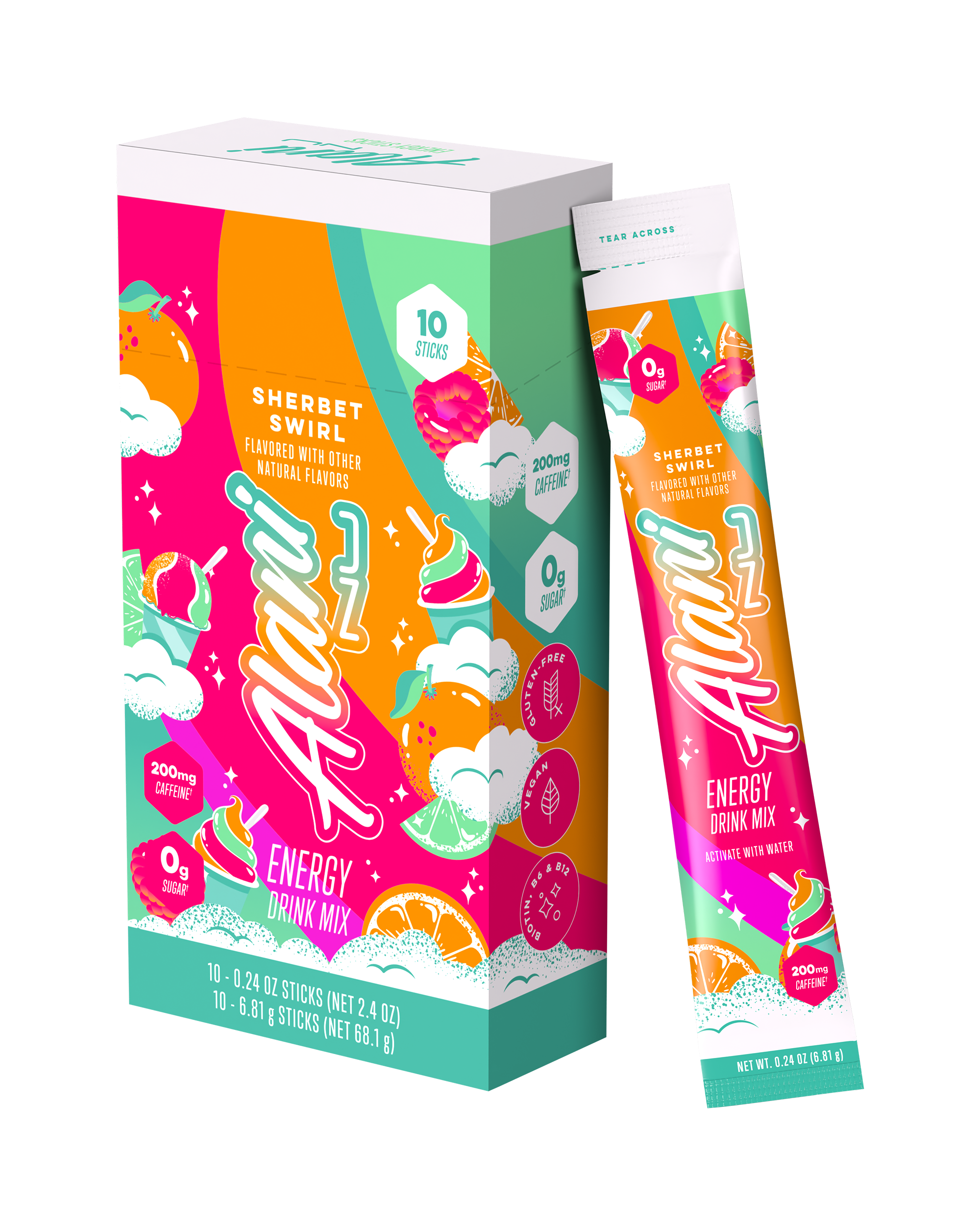 Energy Sticks - Sherbet Swirl - Everyday Drink Powder