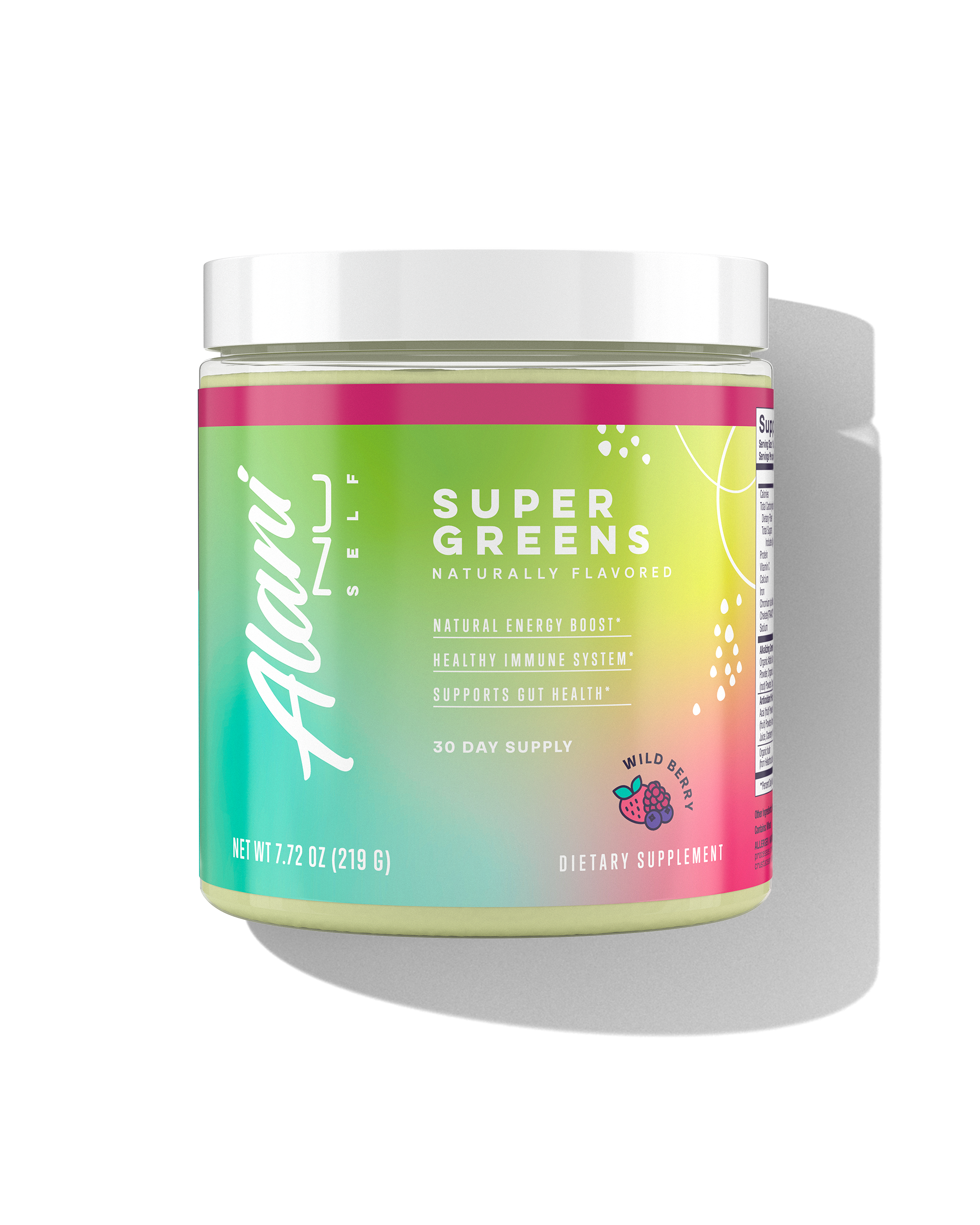 Super Greens - Wild Berry - Morning Ready Gym Drink Mix