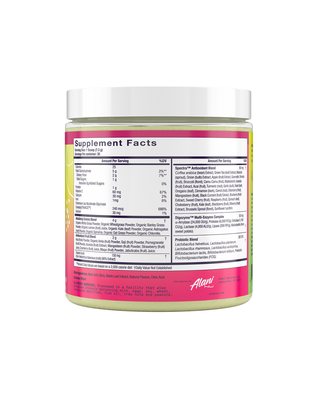 Super Greens - Wild Berry - Morning Ready Gym Drink Mix