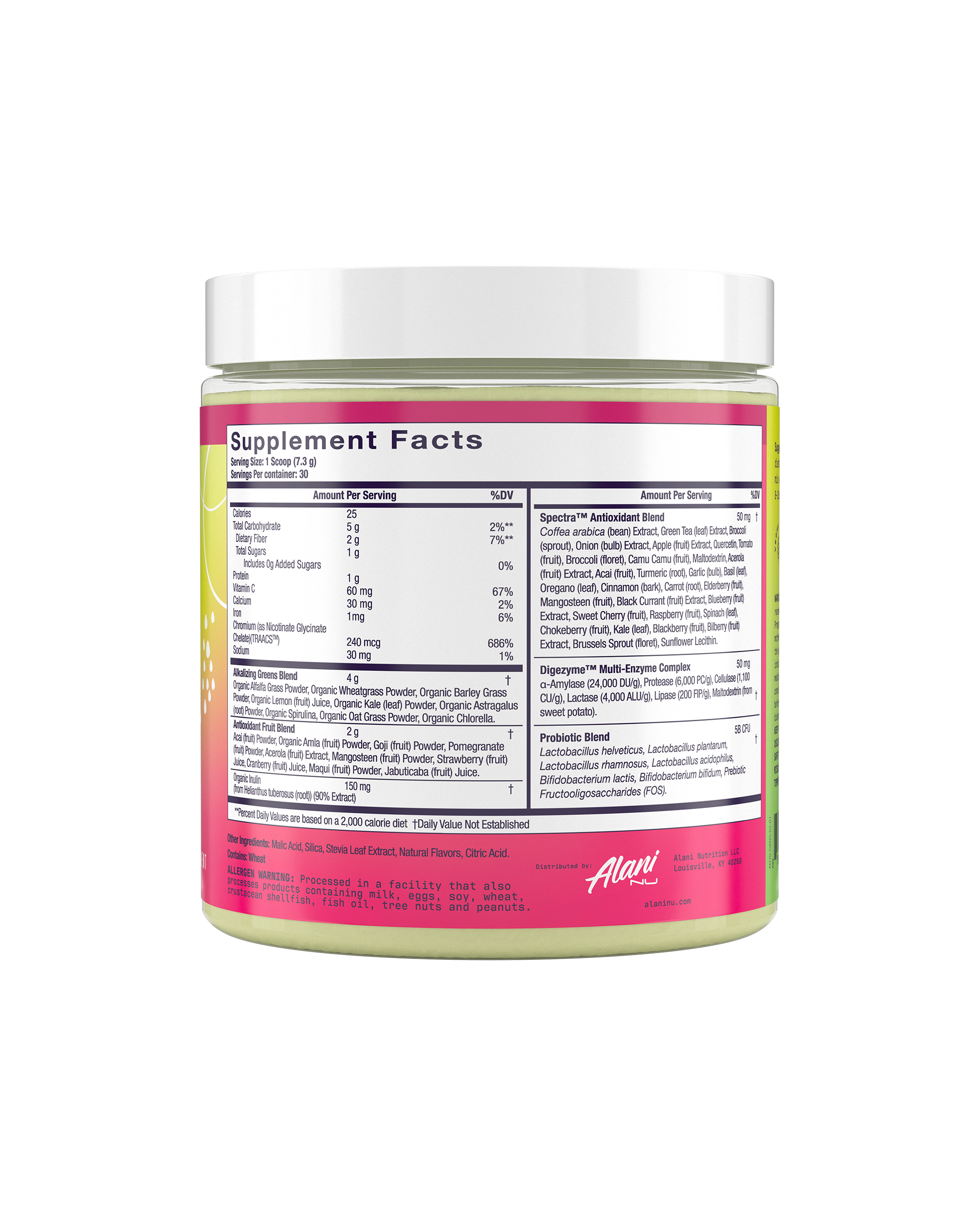 Super Greens - Wild Berry - Morning Ready Gym Drink Mix